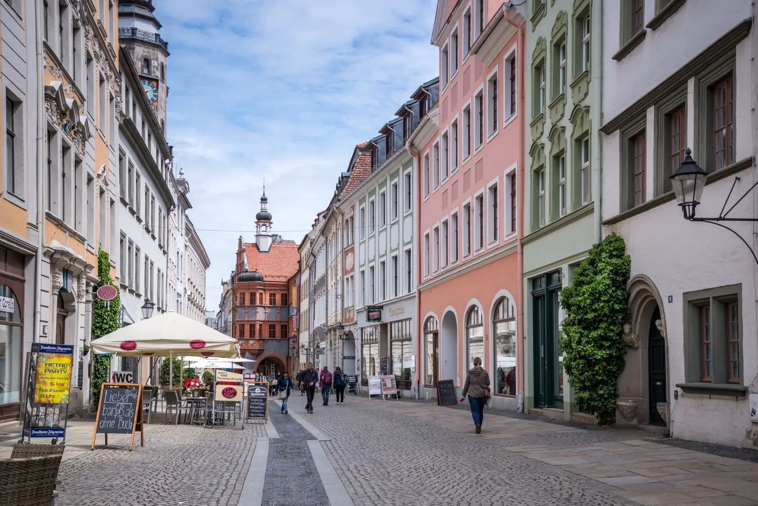 Die Altstadt von Görlitz heute: Schmuckstück und Sinnbild für den Aufschwung im Osten.