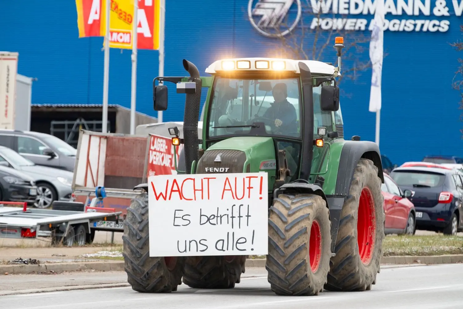 Die Demonstrationen fanden in Geislingen am Montagmorgen zwischen 9 und 12 Uhr statt.