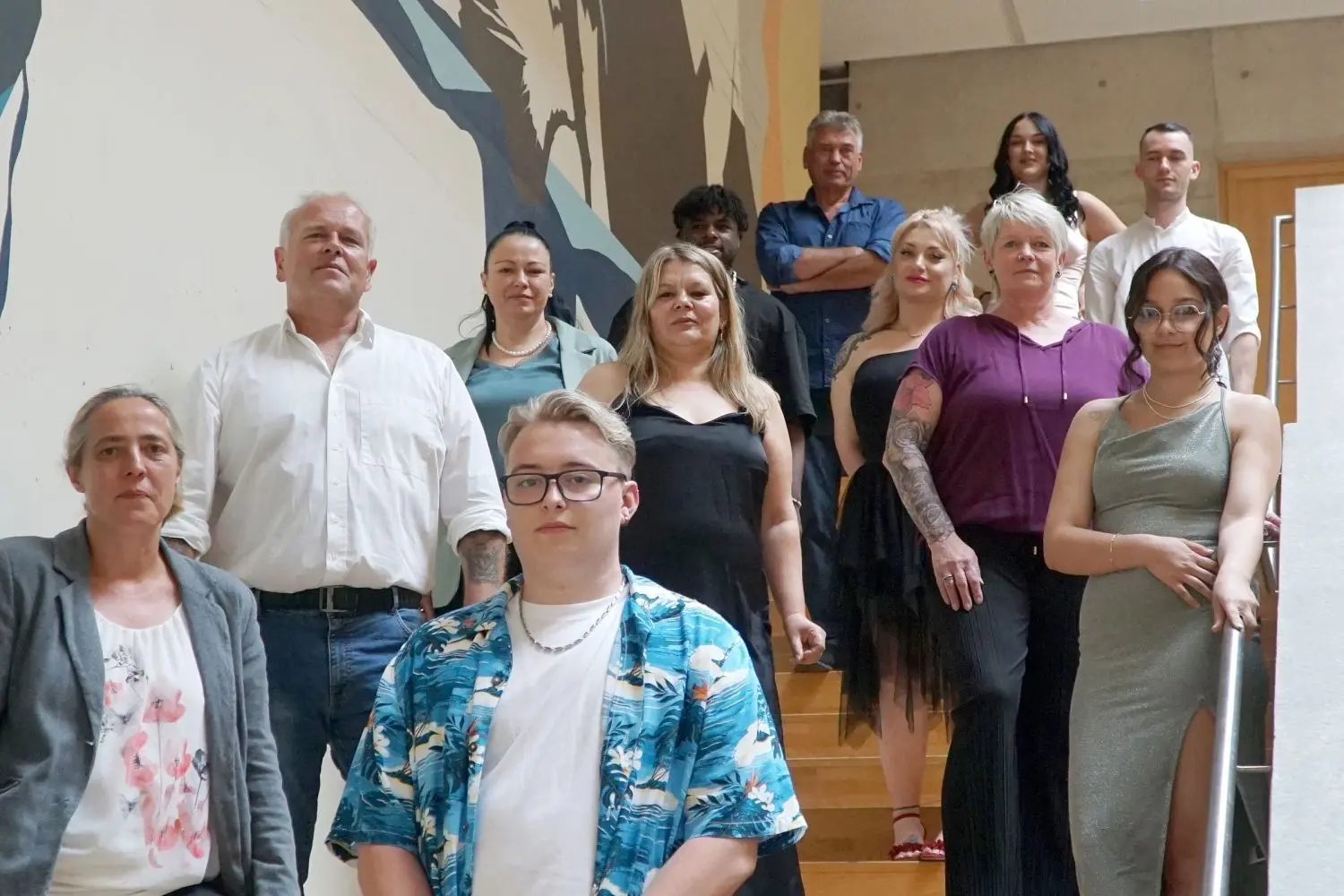 1 BF AHT: Gabriele Baier (Preis), Claudia Cremer (Preis), Vahide Häussler, Leoni Hinz, Denis Hoxha, Zümrut Meter (Belobigung), Michael Müller, Marcel Müller, Denil Rosario da Silva João, Sarah Machado Silva, Carmen Vezeteu.