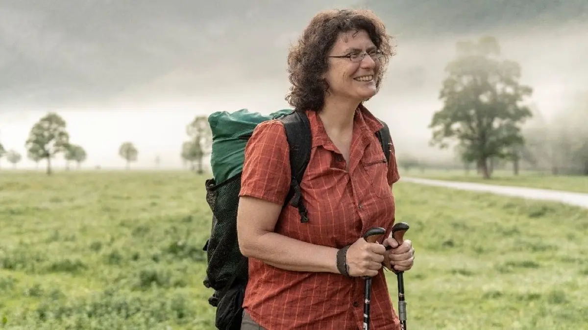 Drei Kilometer pro Stunde, von Sonnenauf– bis Sonnenuntergang: Christine Thürmer auf Tour