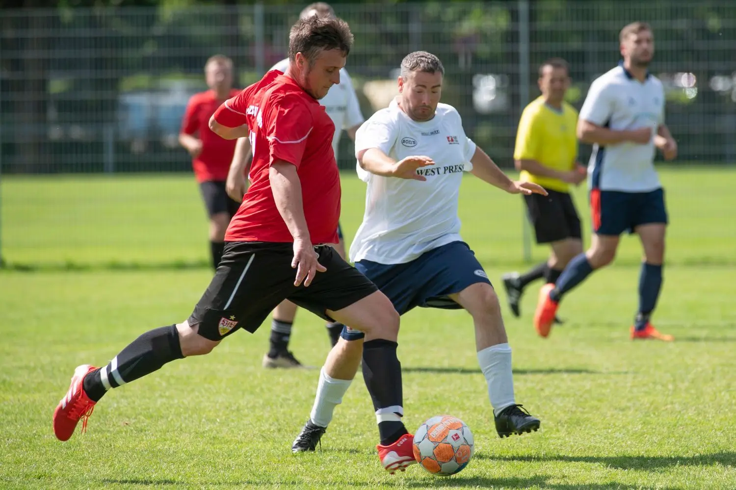 1:12 - Die fußballerische Höchststrafe kassierte das Presse-Team im jüngsten Derby gegen die Ulmer Justiz.
