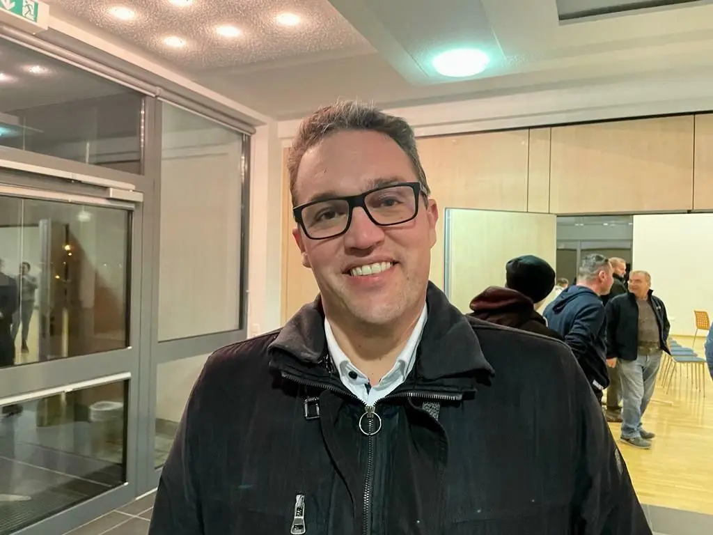 Michael Dieterich hat die Bürgermeisterwahl in Blaufelden gewonnen.