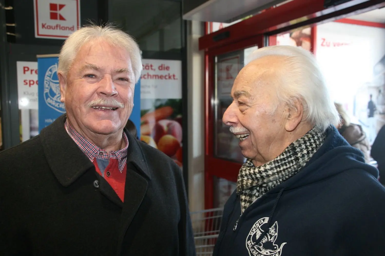 Hubert Bosch (l.) und Hubert Rapp, zwei, die denselben Vornamen tragen und gute Freunde geworden sind.