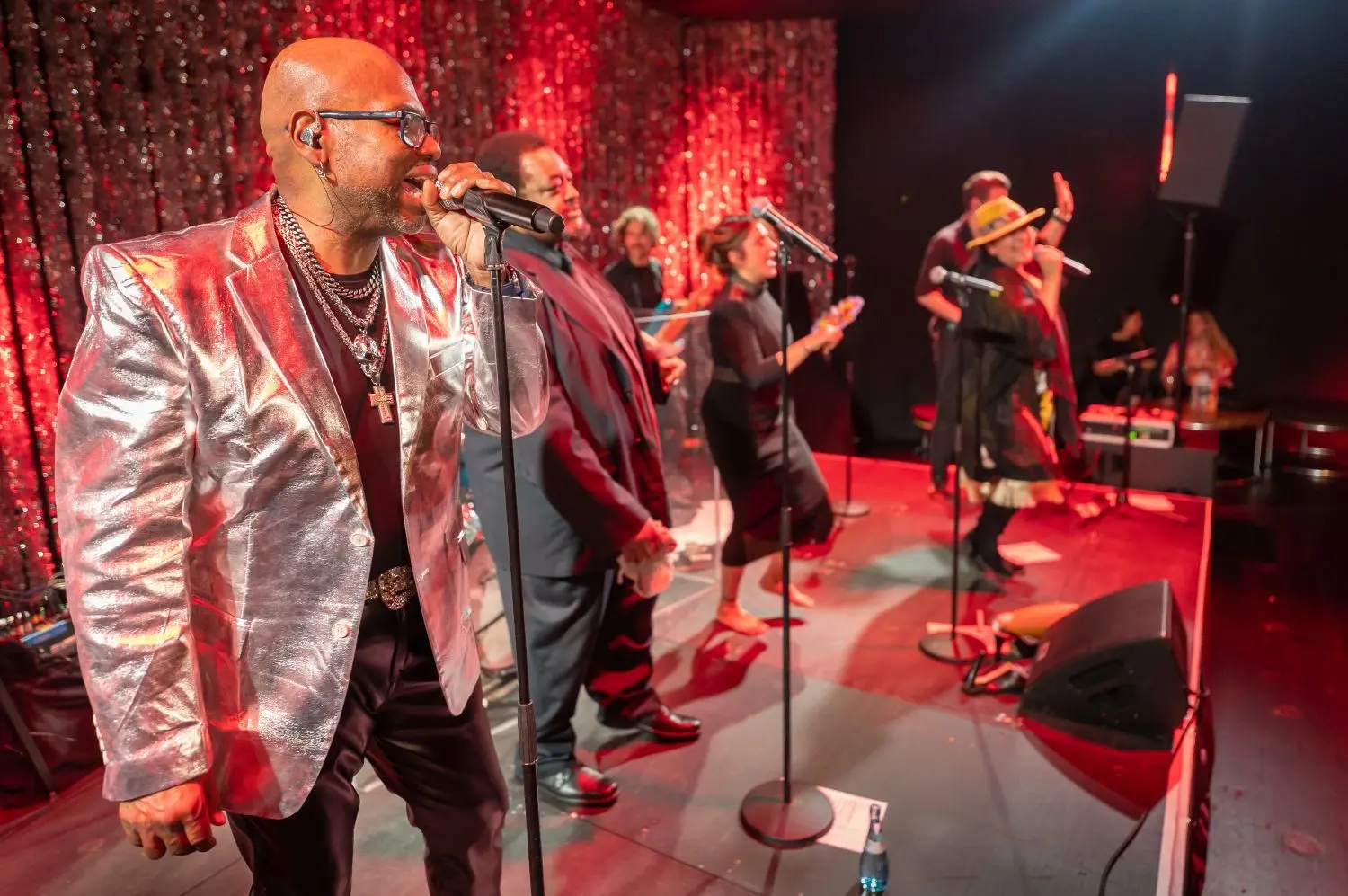 Im Podium heizten MadChick of Soul aus Stuttgart ein.