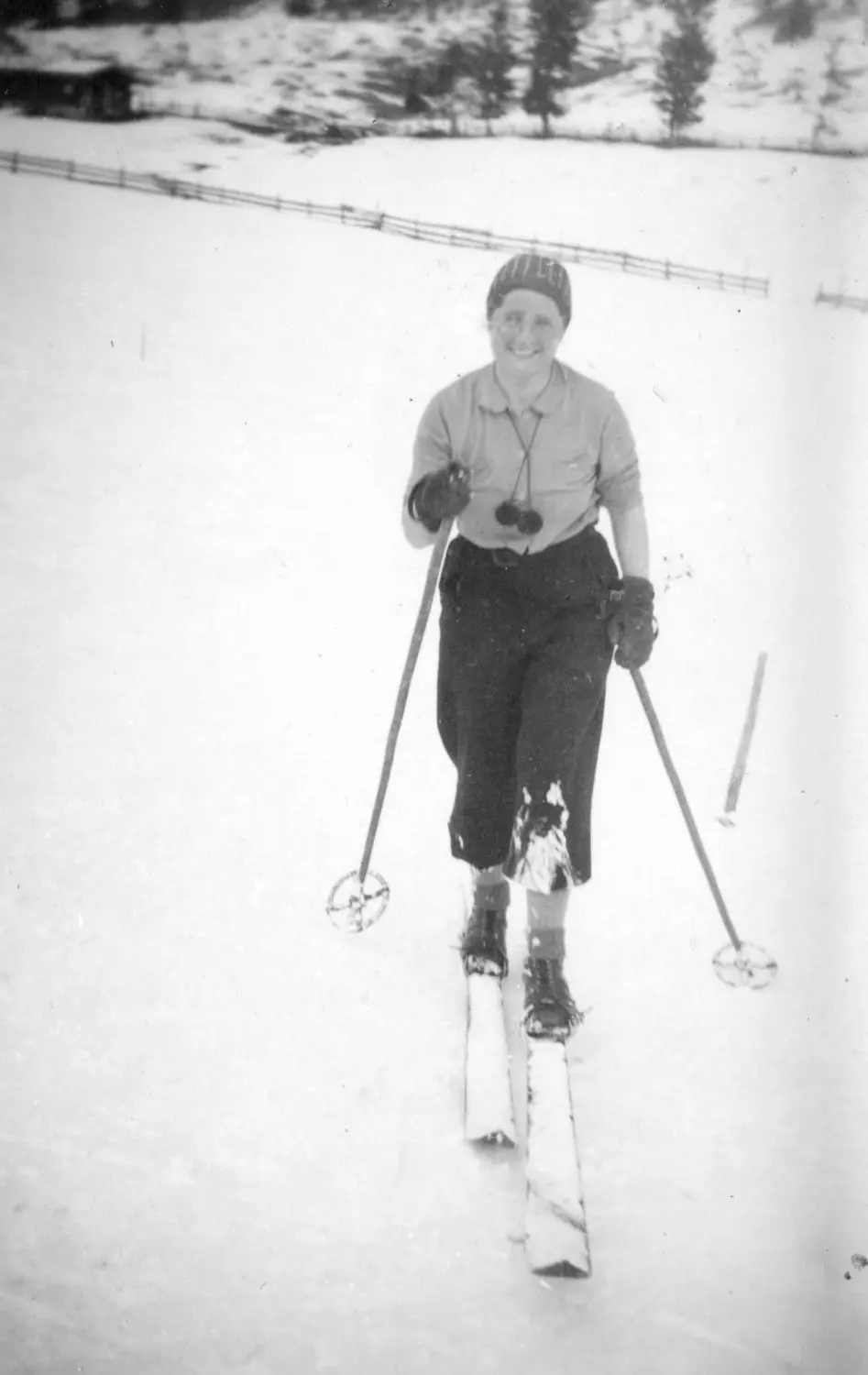 In Studienzeiten hat die Rheinländerin Aenne Matschewsky auch das Skifahren ausprobiert.