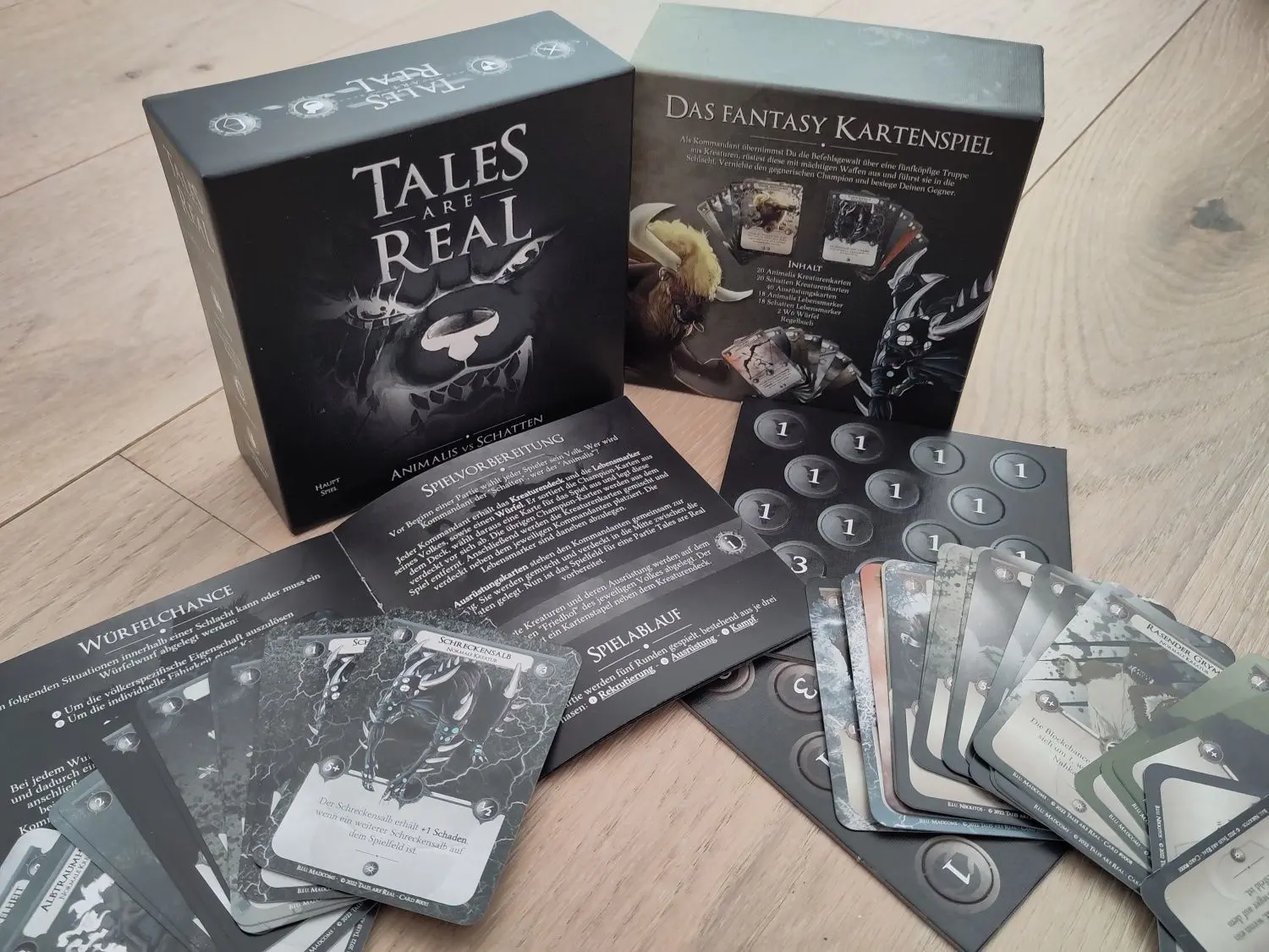Das erste Hauptspiel "Animalis vs Schatten" aus der "Tales Are Real"-Reihe ist bereits auf dem Markt.