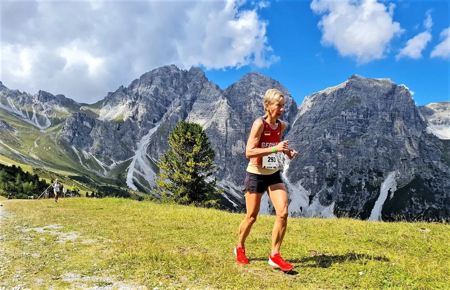 Elke Keller holte Bronze in der Alterklasse W 50.⇥