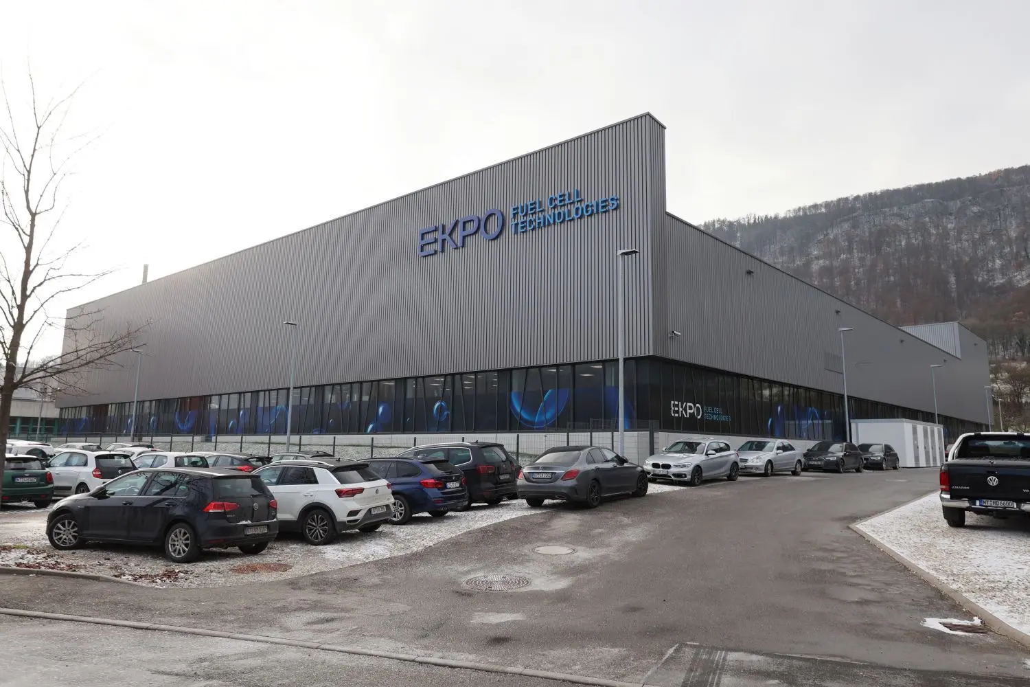 Die Brennstoffzellen-Schmiede EKPO Fuel Cell Technologies am Dettinger Elring-Stammsitz.