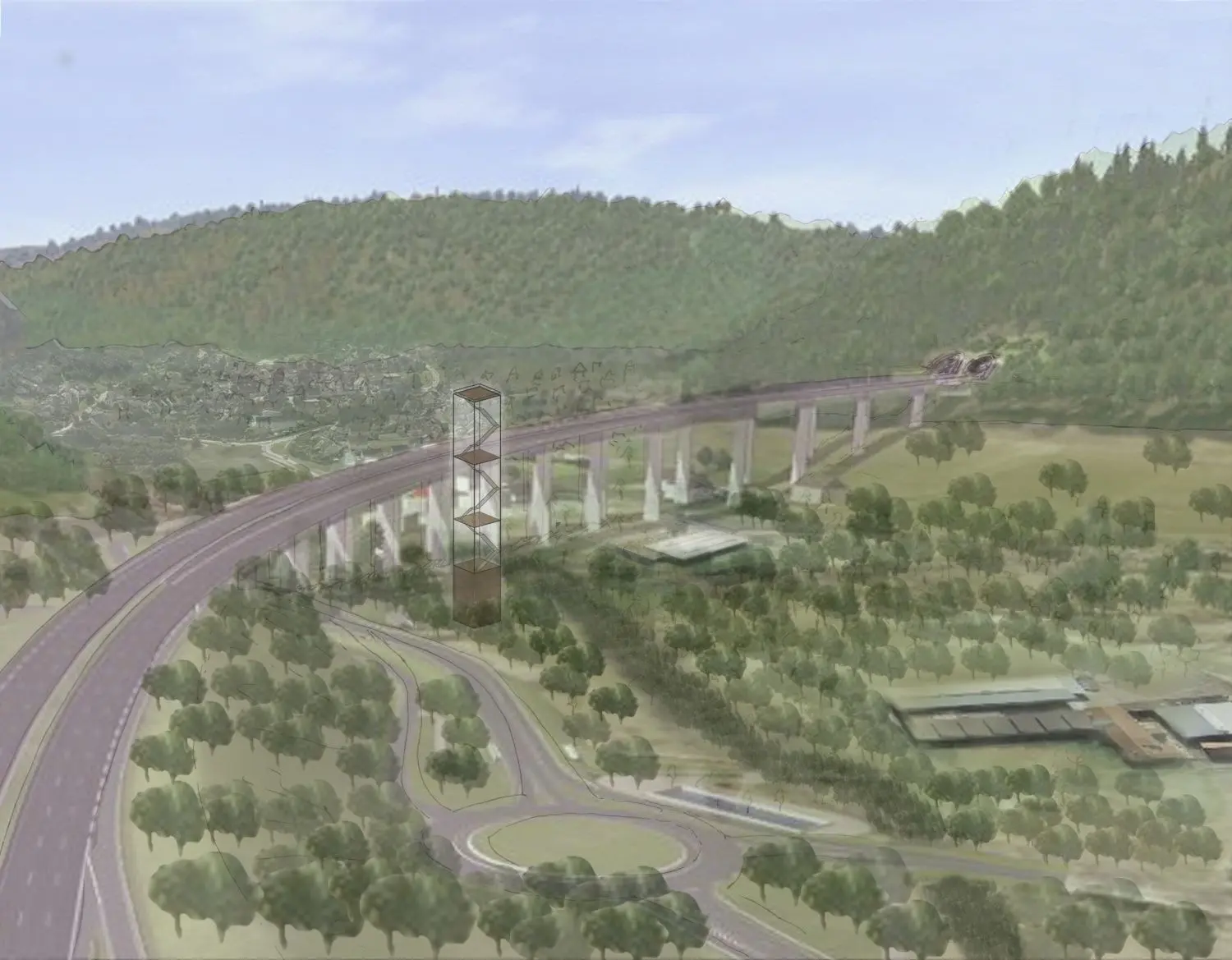 Durch die Umgestaltung der A 8 könnte Mühlhausen mehr Platz zur innerörtlichen Entwicklung erhalten: Dort wäre ein Tälesmarkt denkbar, auf dem regionale Produkte angeboten werden, samt Tälesturm, Infozentrum zur Gartenschau und Kunstraum.