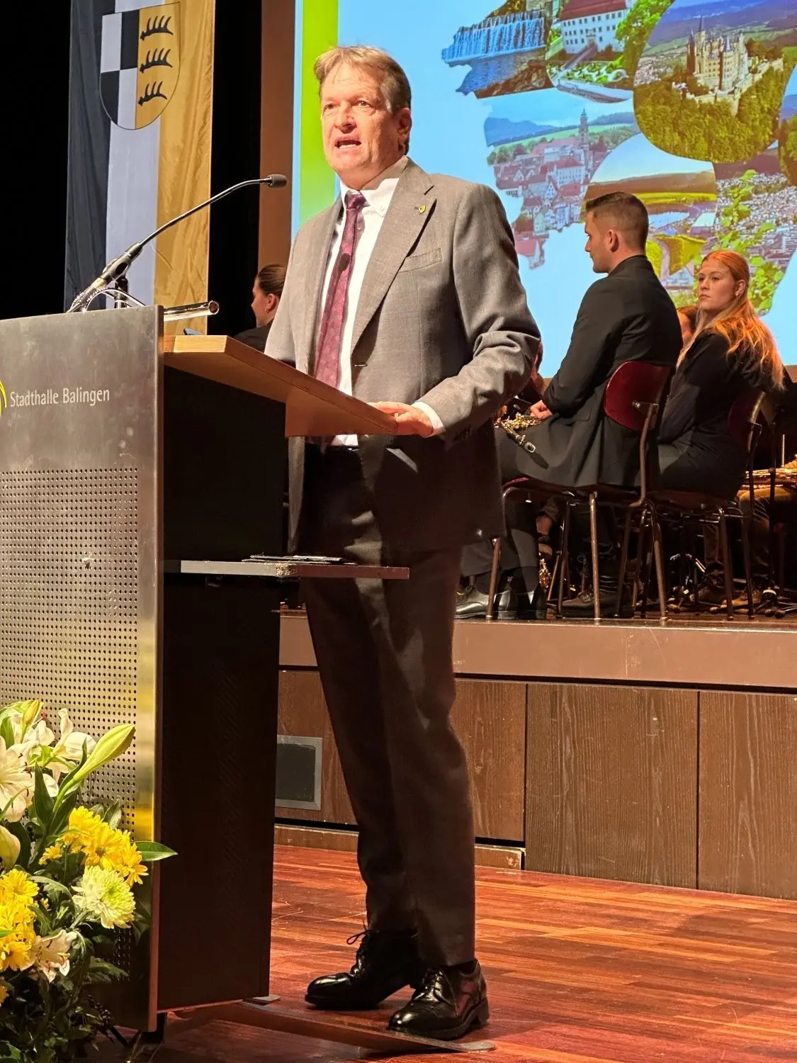 Begrüßung durch Landrat Günther-Martin Pauli