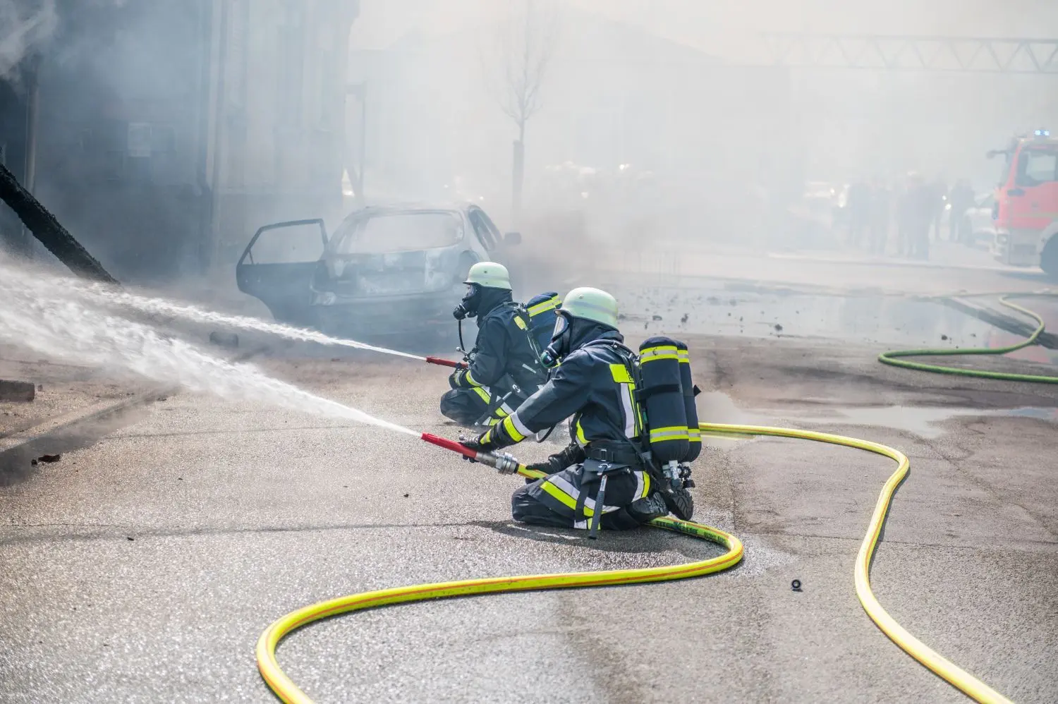 Großeinsatz der Feuerwehr in Eislingen.