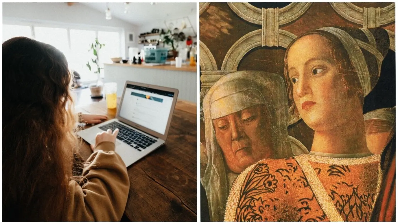 Homeschooling im Mittelalter? Das war ein Privileg für Adlige. Allerdings war es Barbara Gonzaga von Mantua (rechts) ein Anliegen auch Nichtadligen den Zugang zu Bildung zu ermöglichen.