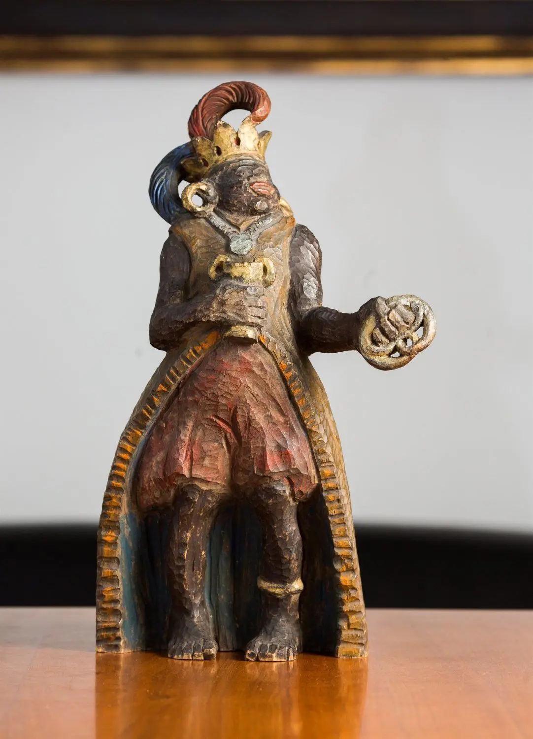 Der Stein des Anstoßes: Die Melchior-Figur der Münsterkrippe ist aus heutiger Sicht problematisch. ⇥