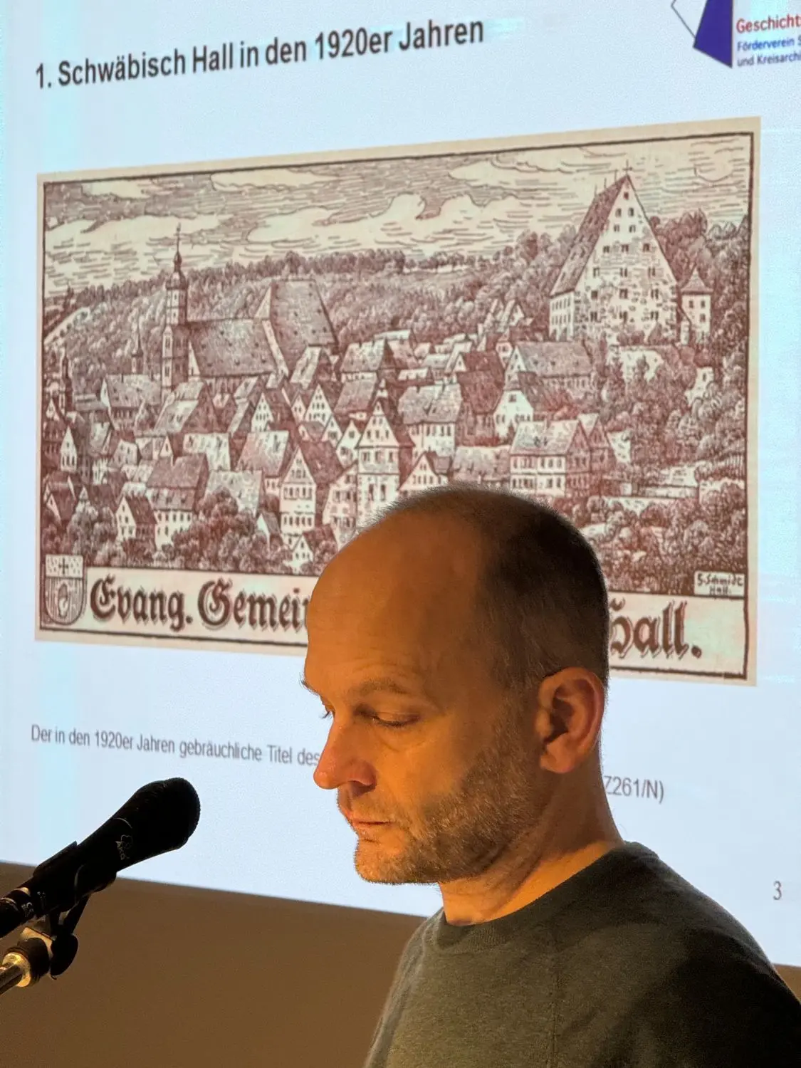 Stadtarchivar Daniel Stihler spricht übers Krisenjahr 1923.