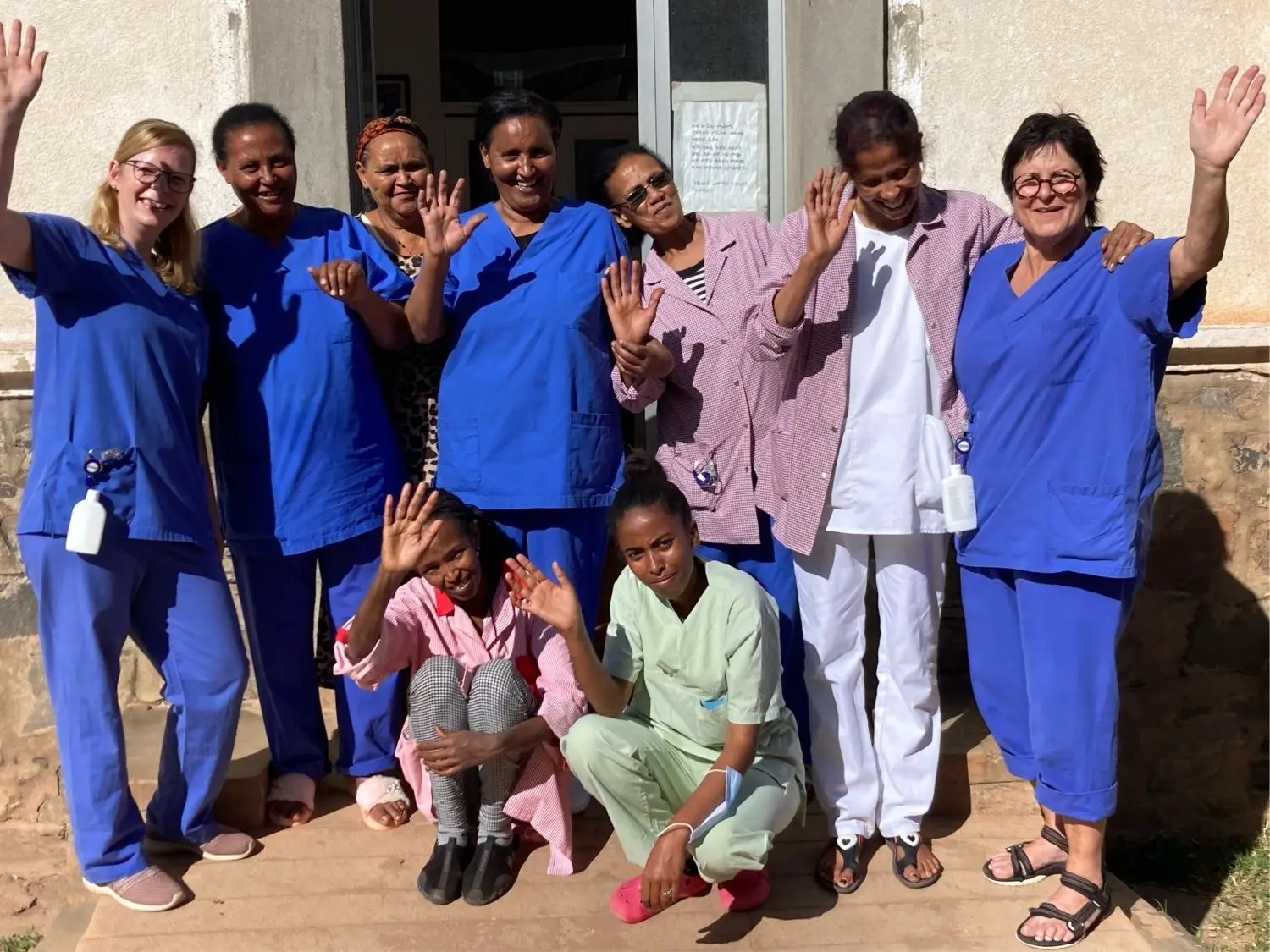 Einsatz in der Neugeborenen-Station in Asmara, Eritrea⇥