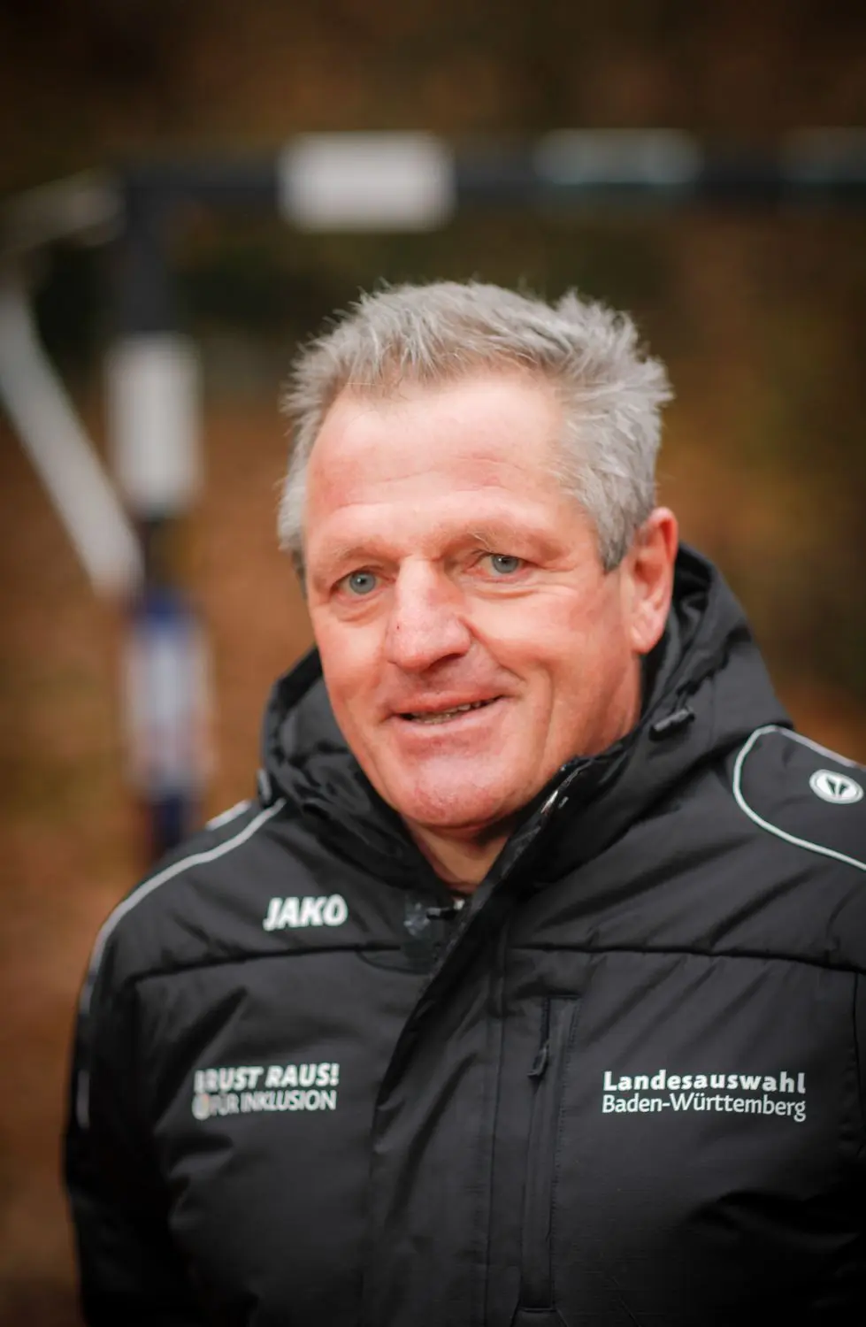 Fritz Quien ist Lehrer, Trainer und engagiert sich für Inklusion auf dem Platz.