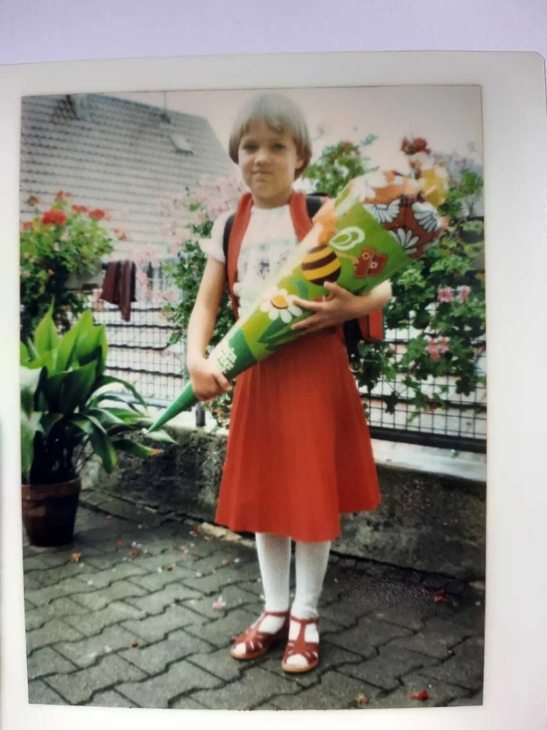 Simone Bertsche hat an ihren ersten Schultag nur noch wenige Erinnerungen.⇥