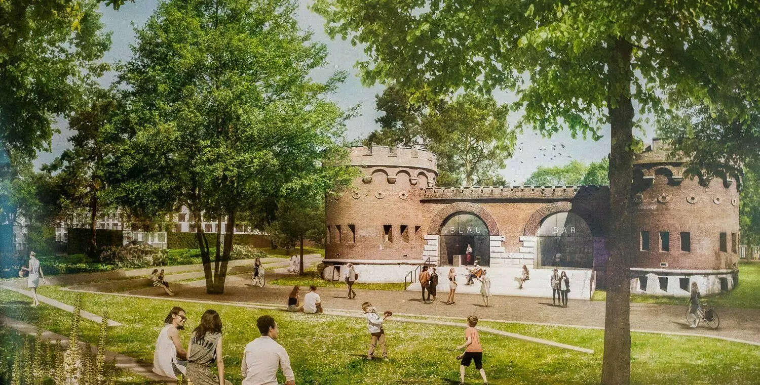 Ein kleiner Park ist am bis dahin untertunnelten Blaubeurer Tor angedacht.⇥
