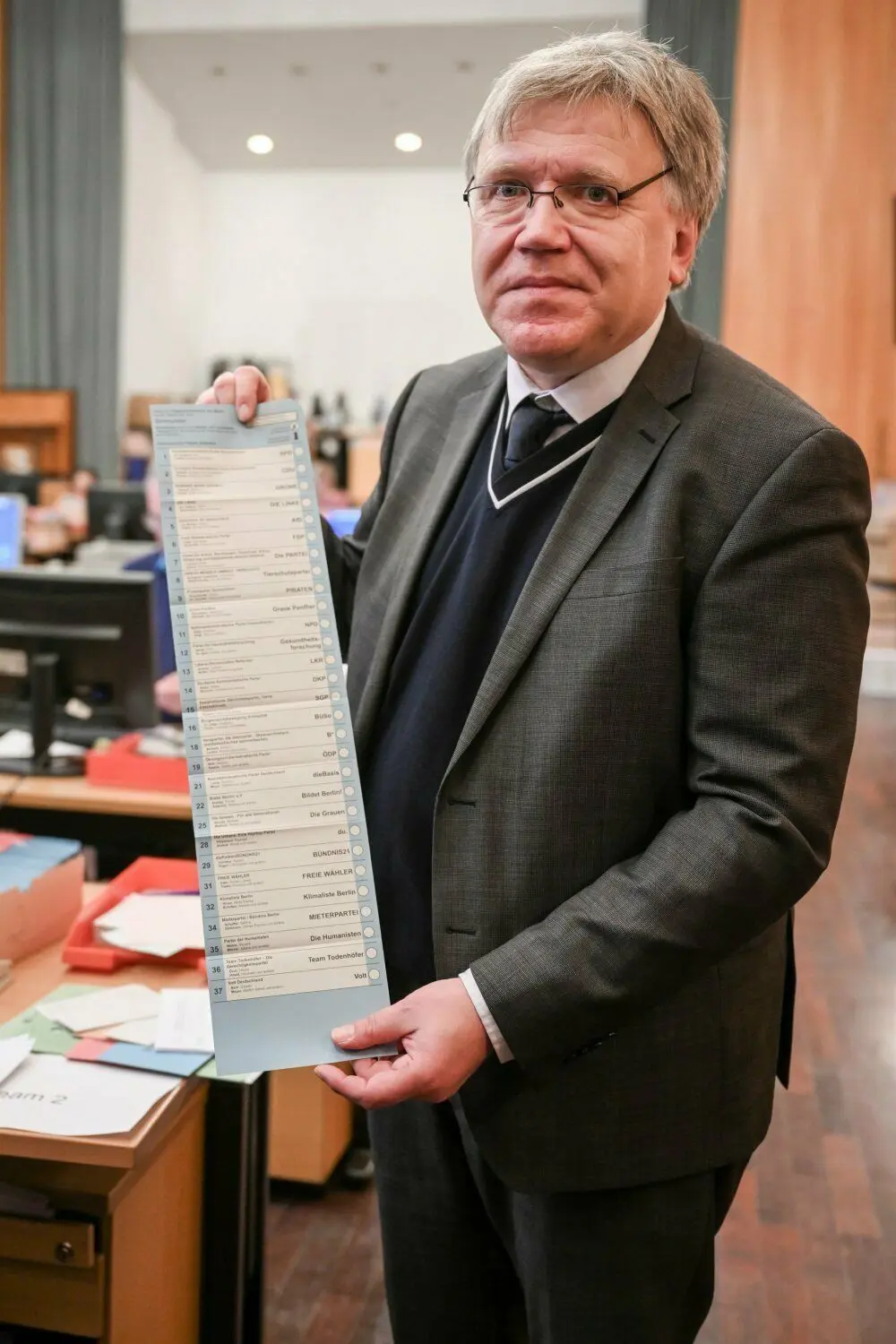Landeswahlleiter Stephan Bröchler will zeigen: Berlin kann auch Wahl.