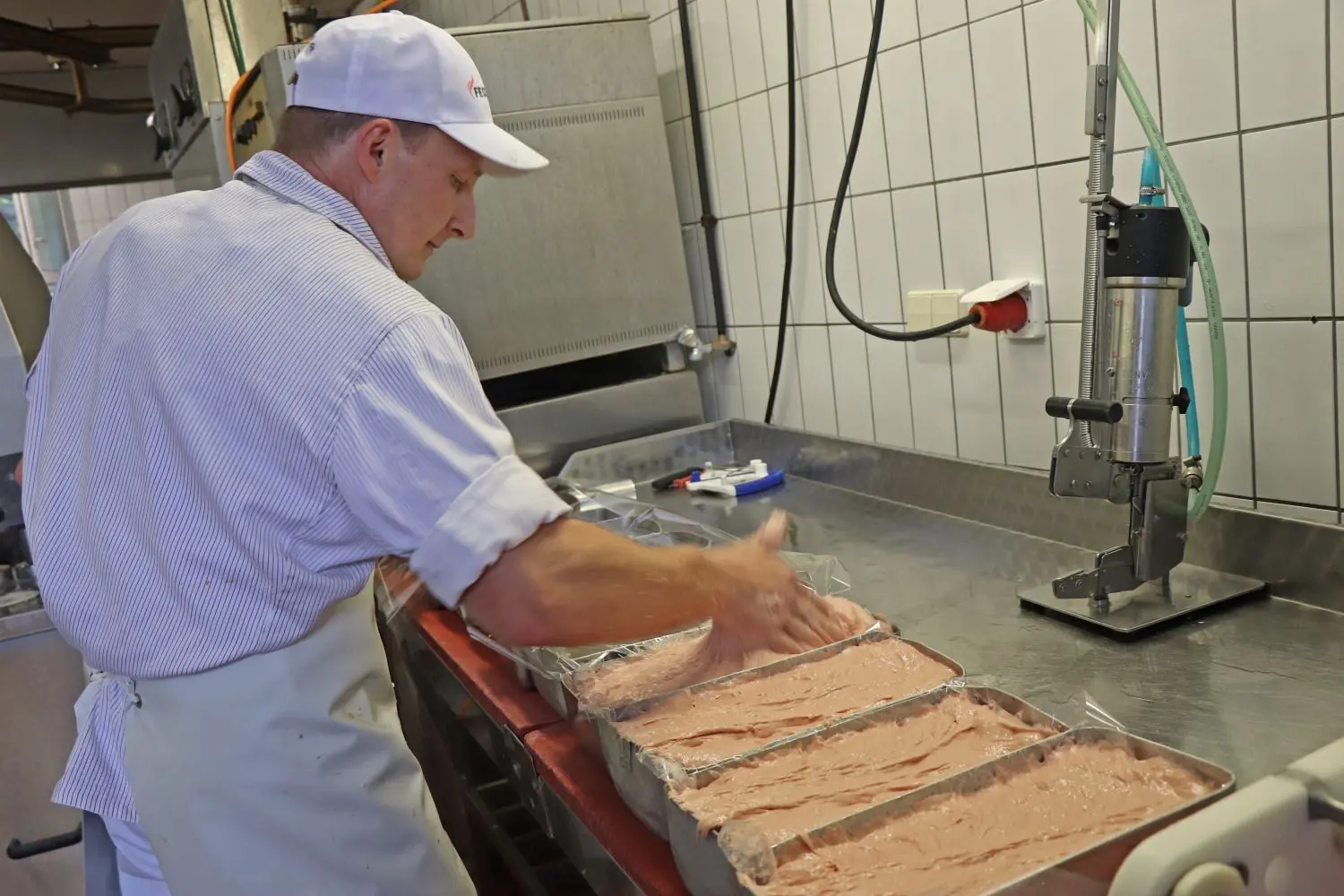 Das Rezept des leckeren Leberkäs von Hansjörg Seiffert bleibt ein Geheimnis. ⇥