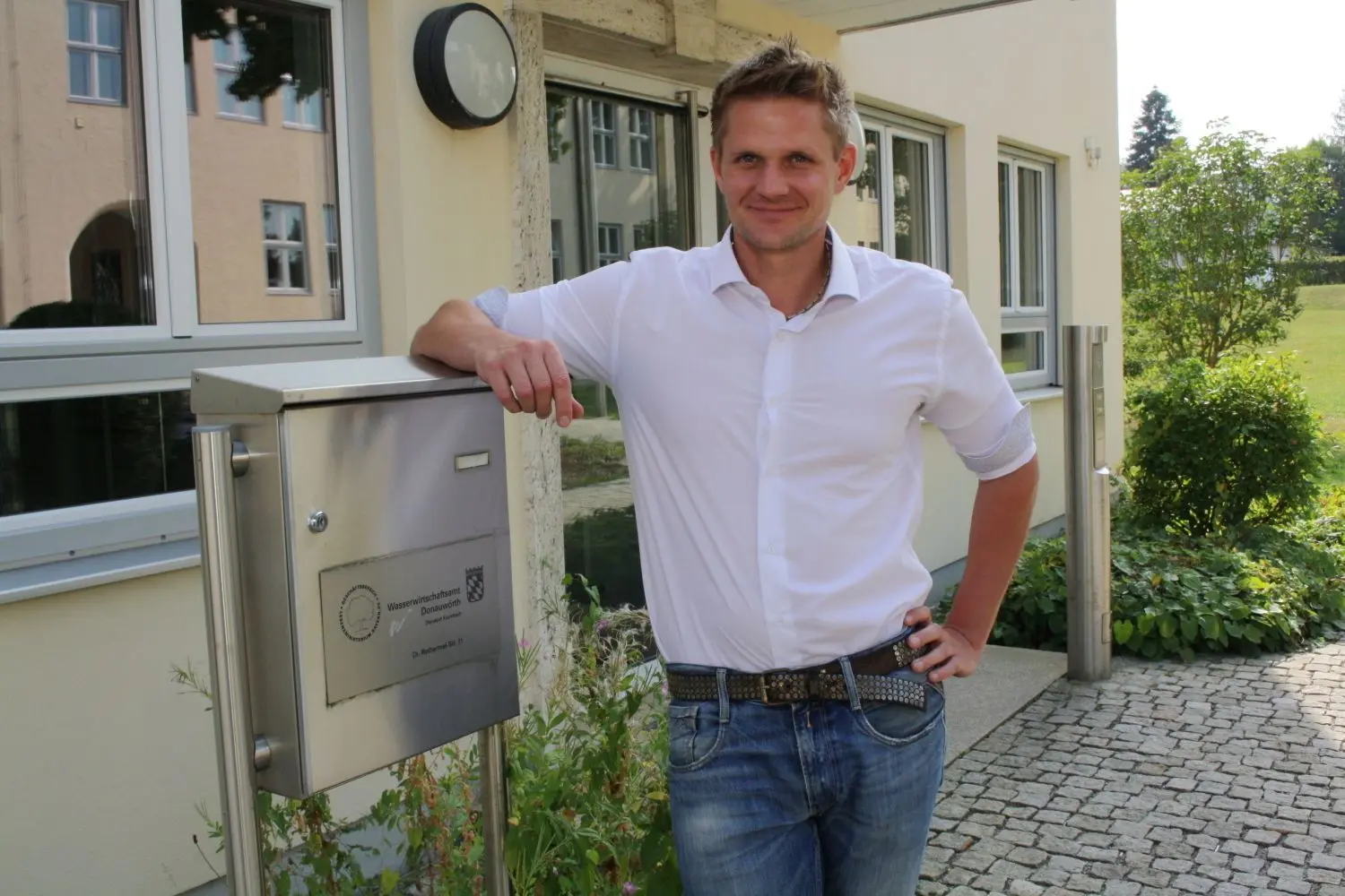 Gunther Wölfle vom Wasserwirtschaftsamt