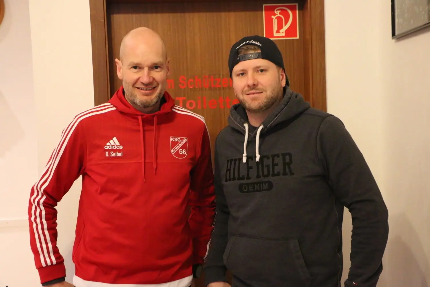 Ralph Seibel (links) und Steffen Bohnet sind bei der KSG federführend bei der Kooperation mit den „Bananenflanken“. ⇥