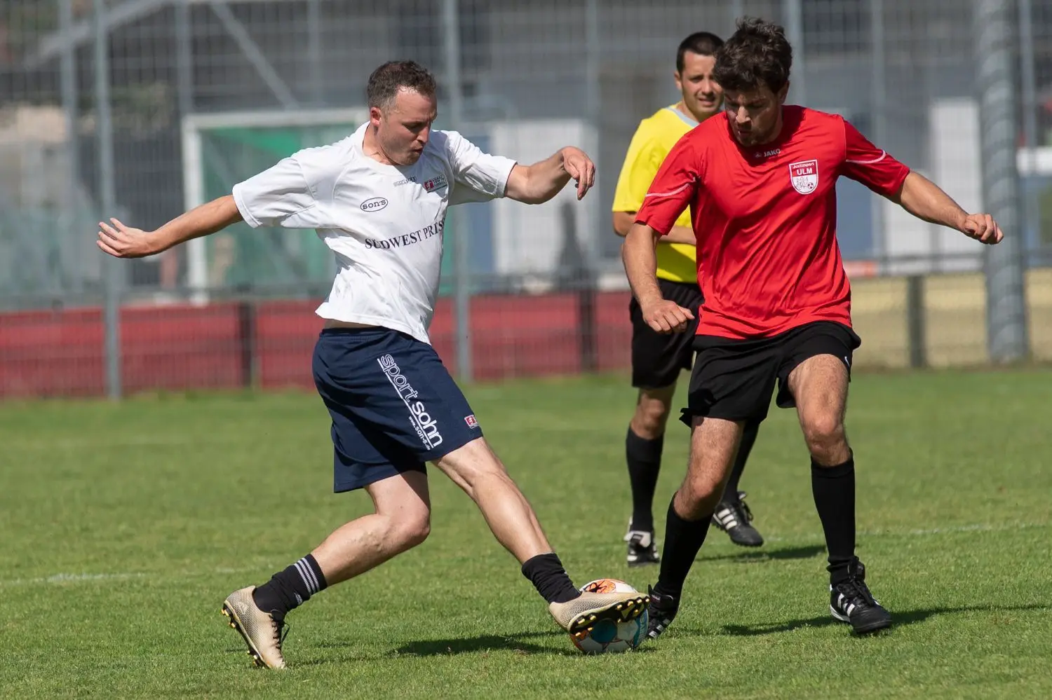 1:12 - Die fußballerische Höchststrafe kassierte das Presse-Team im jüngsten Derby gegen die Ulmer Justiz.