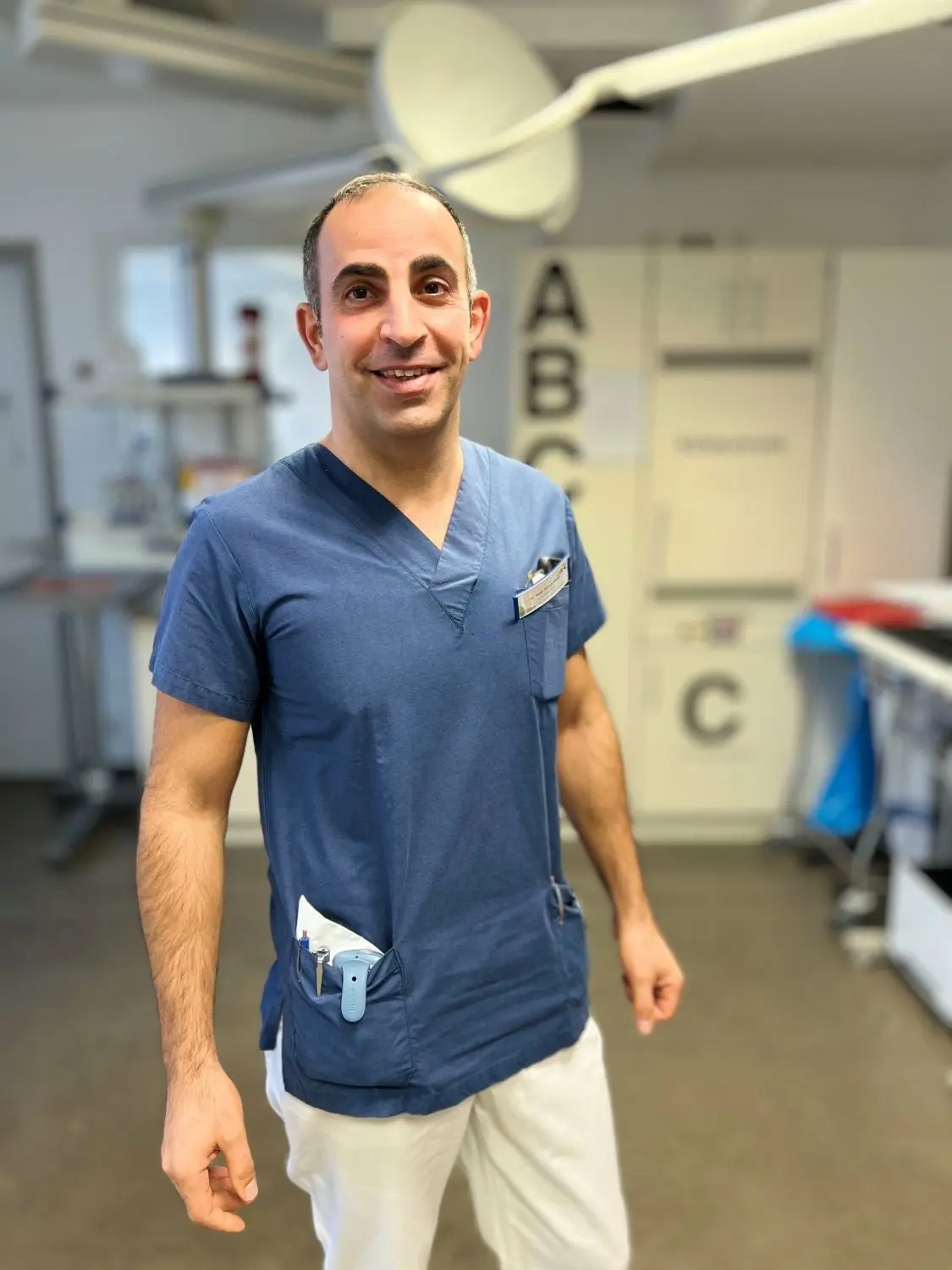 Jehad Tibba leitet seit Anfang Juni die Zentrale Notaufnahme des Zollernalb-Klinikums in Balingen.