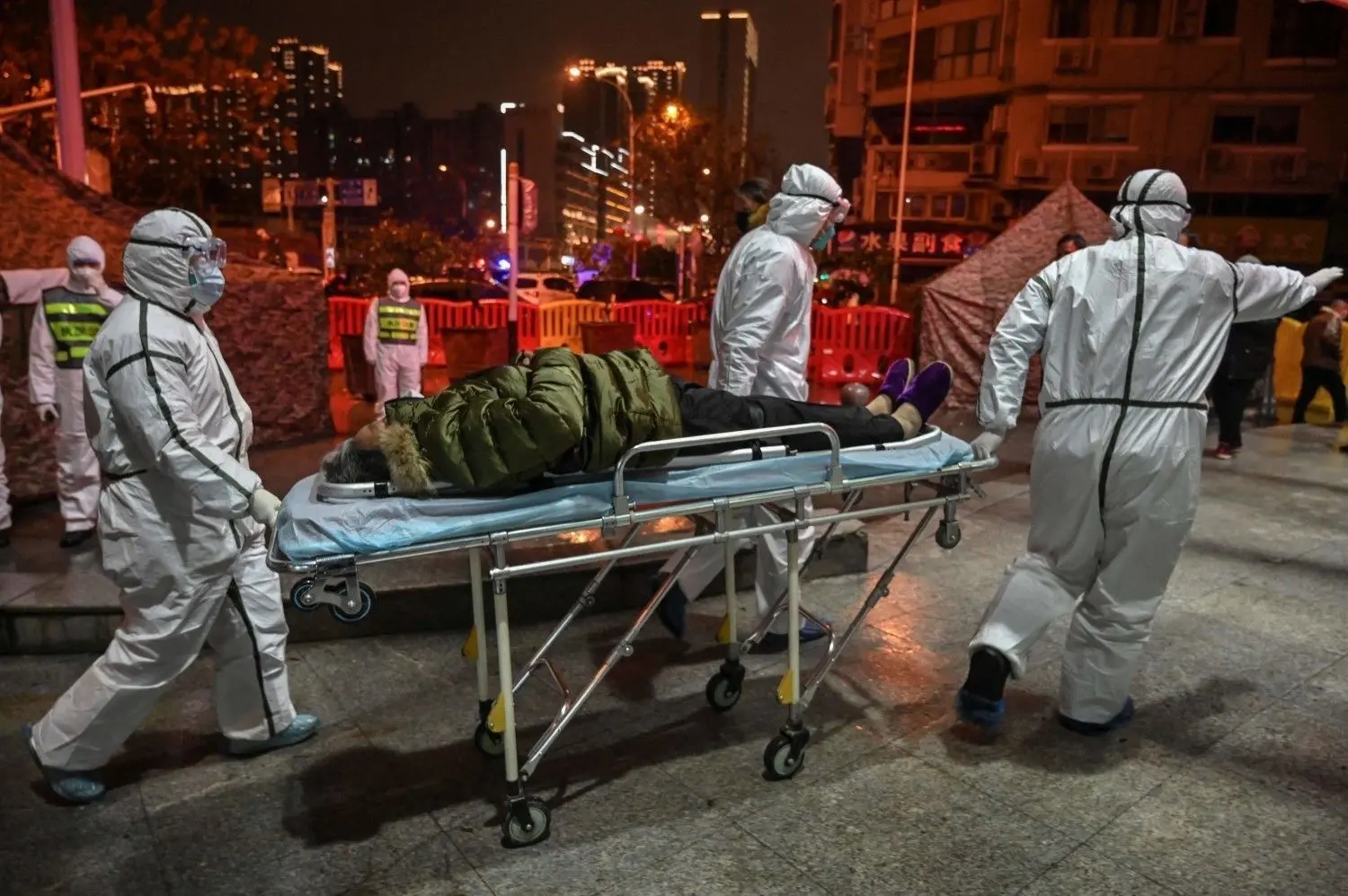 Wuhan im Januar 2020: In dieser Stadt tauchten die ersten Corona-Fälle auf. Es war der Beginn der weltweiten Pandemie.