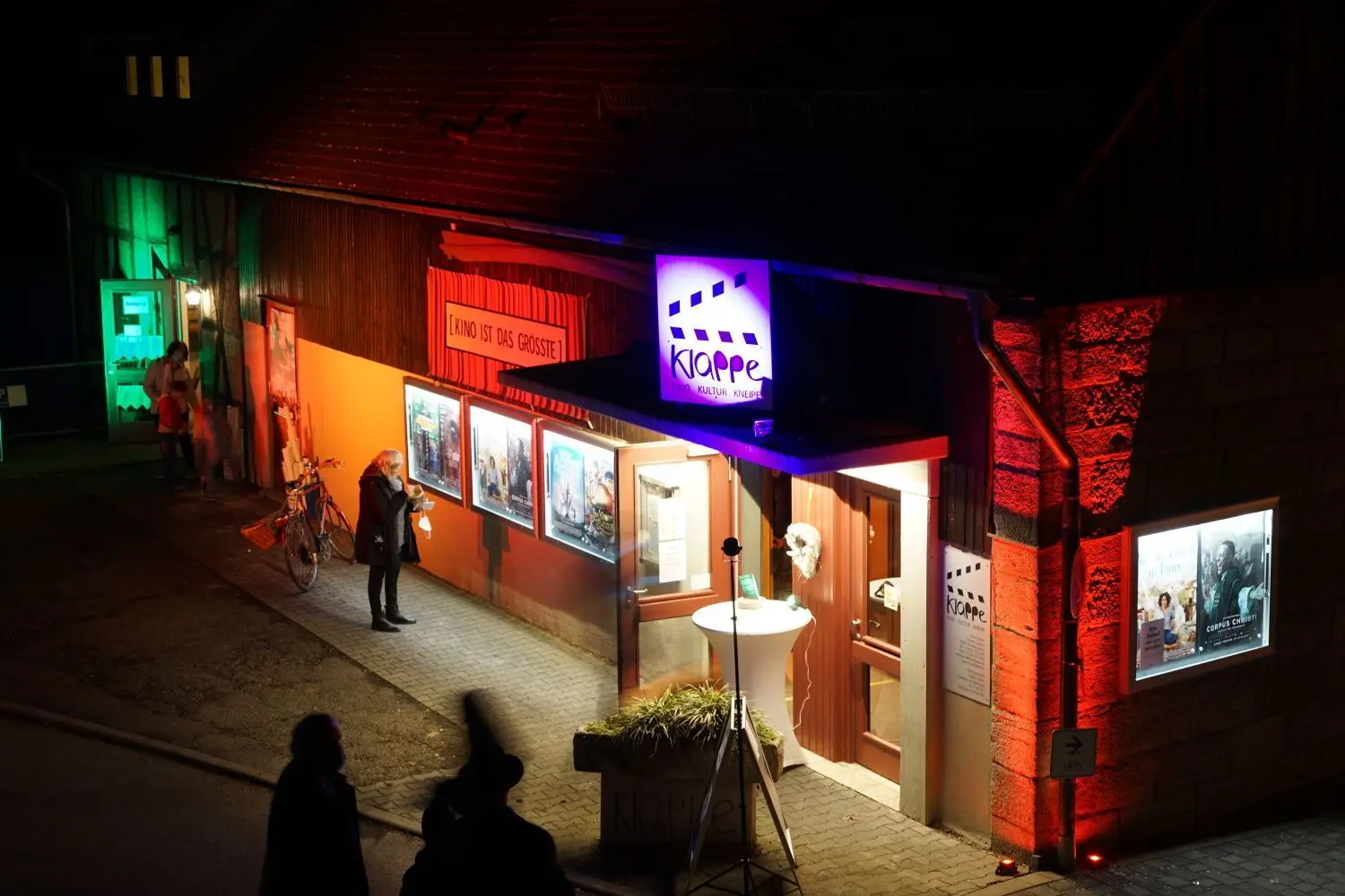 Im Kino Klappe in Kirchberg wurden Popcorn und Gutscheine verkauft.