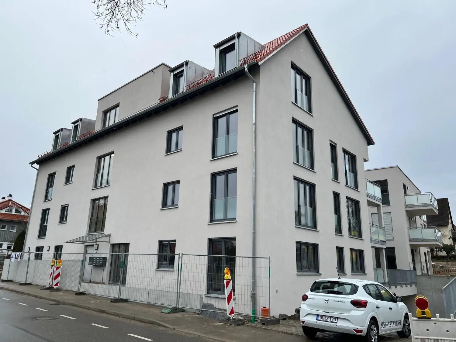 In der Spitalstraße in Ehingen sind neue Wohnungen gebaut worden – sie sind schon bezugsfertig.