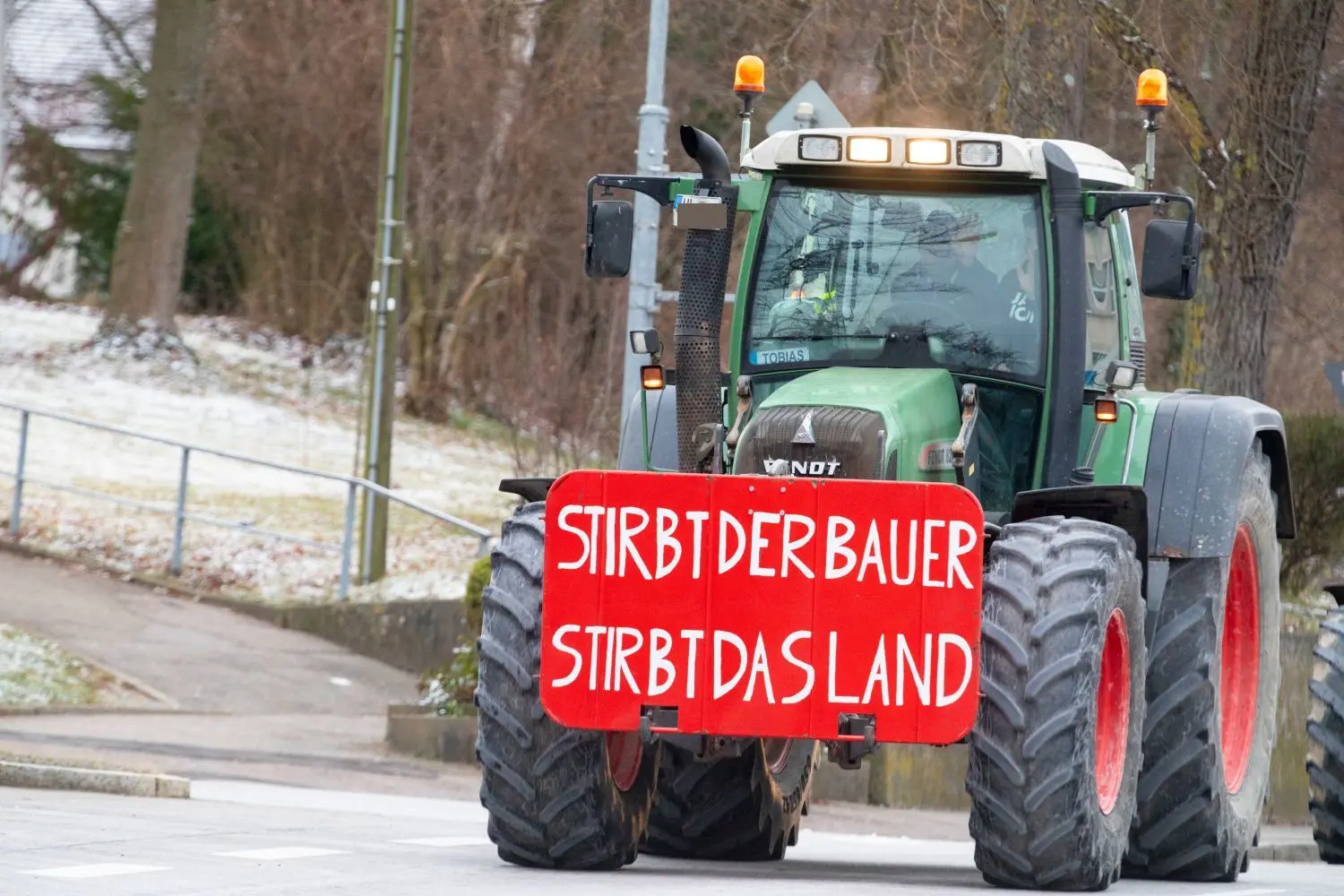 Die Demonstrationen fanden in Geislingen am Montagmorgen zwischen 9 und 12 Uhr statt.