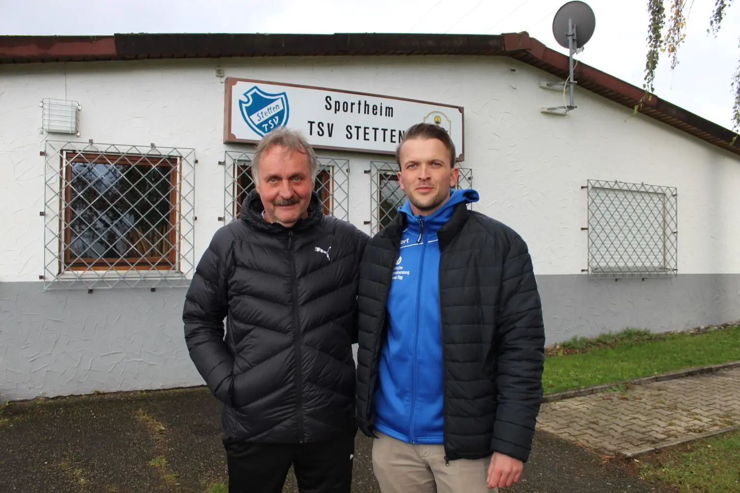 TSV-Chef Marcel Perreau (r.) hat Neururer nach Stetten geholt.