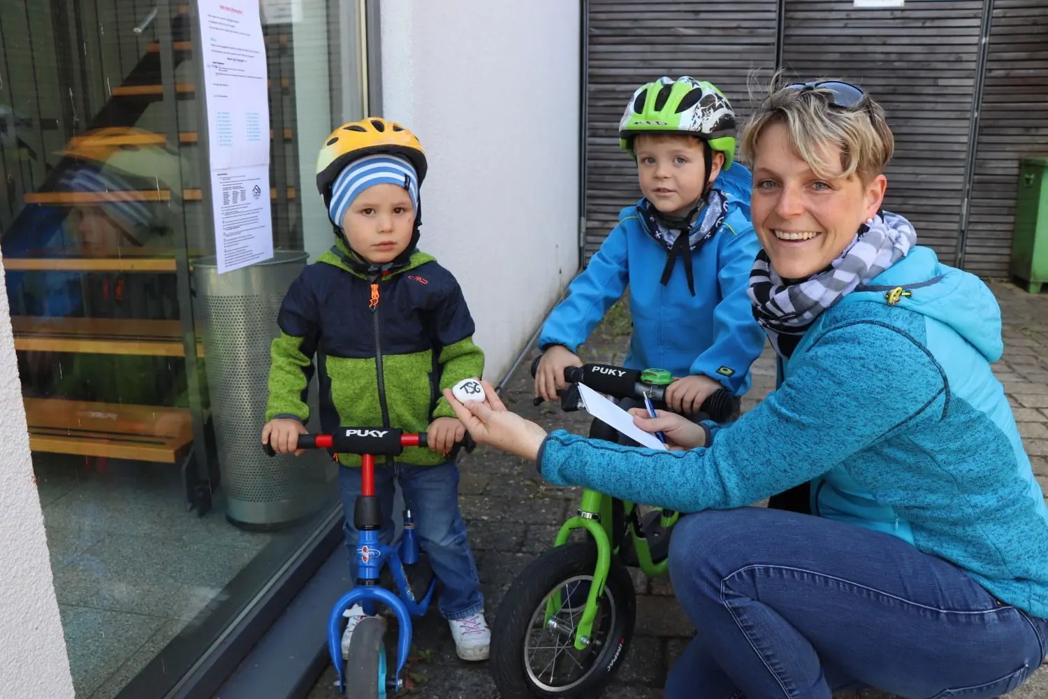 Sonja Striebel hat die Schnitzeljagd der TSG Rottenacker für Kinder gemeinsam mit Michaela Gogeißl entwickelt. Zwei Wochen lang kann man sich hier auf den Weg machen.