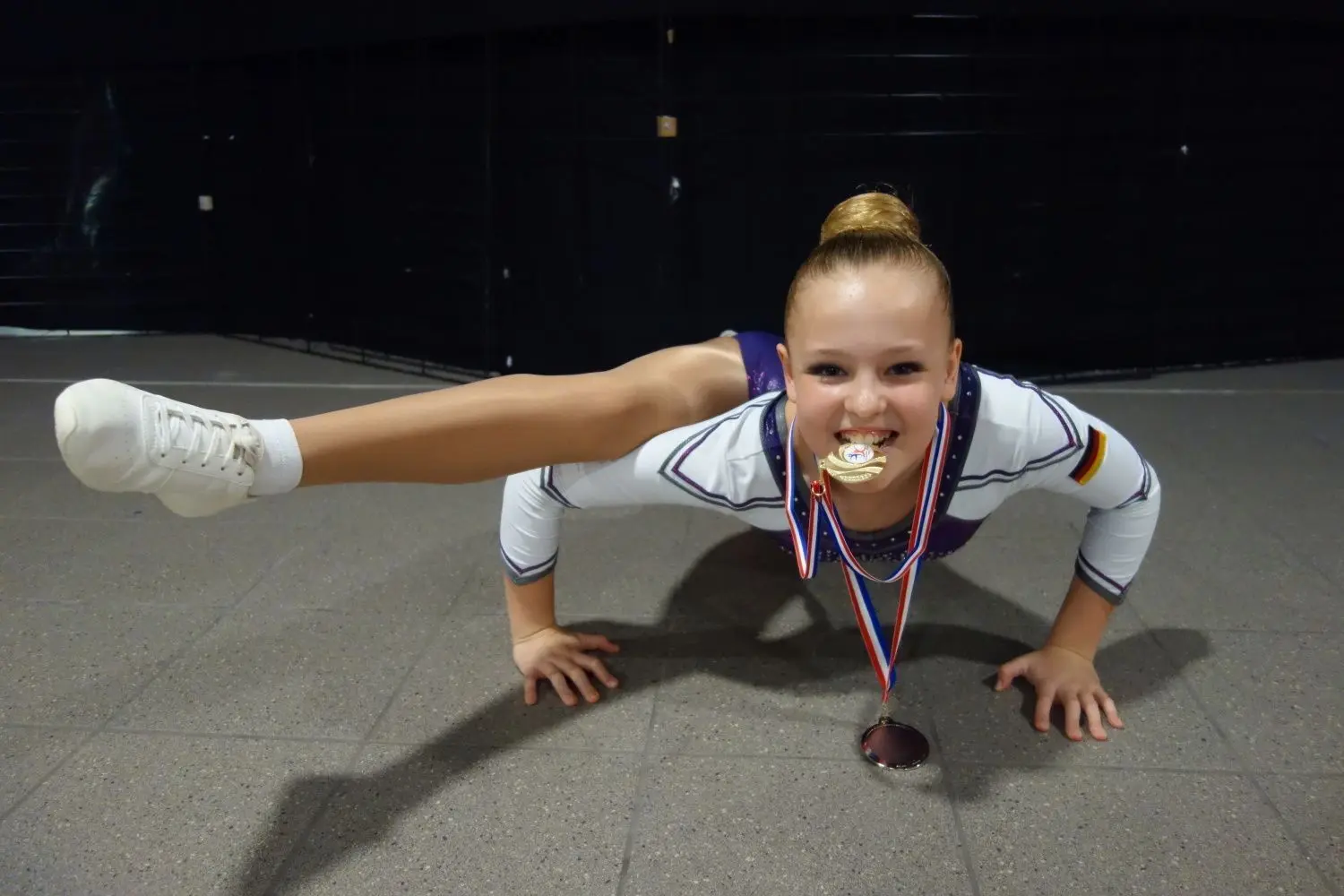 Zweiter Platz im Einzel: Jana Kessler.