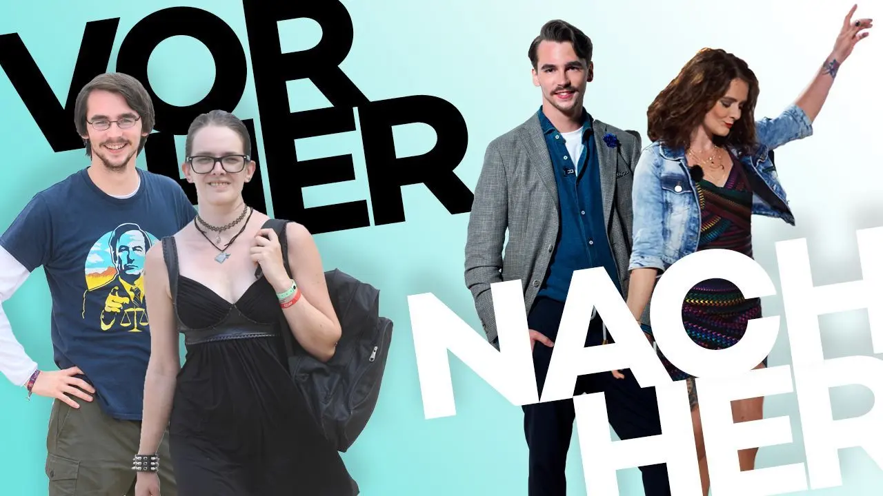 Designer Thomas Rath am Werk: In Folge 5 wurden Jenny und Sven umgestylt.