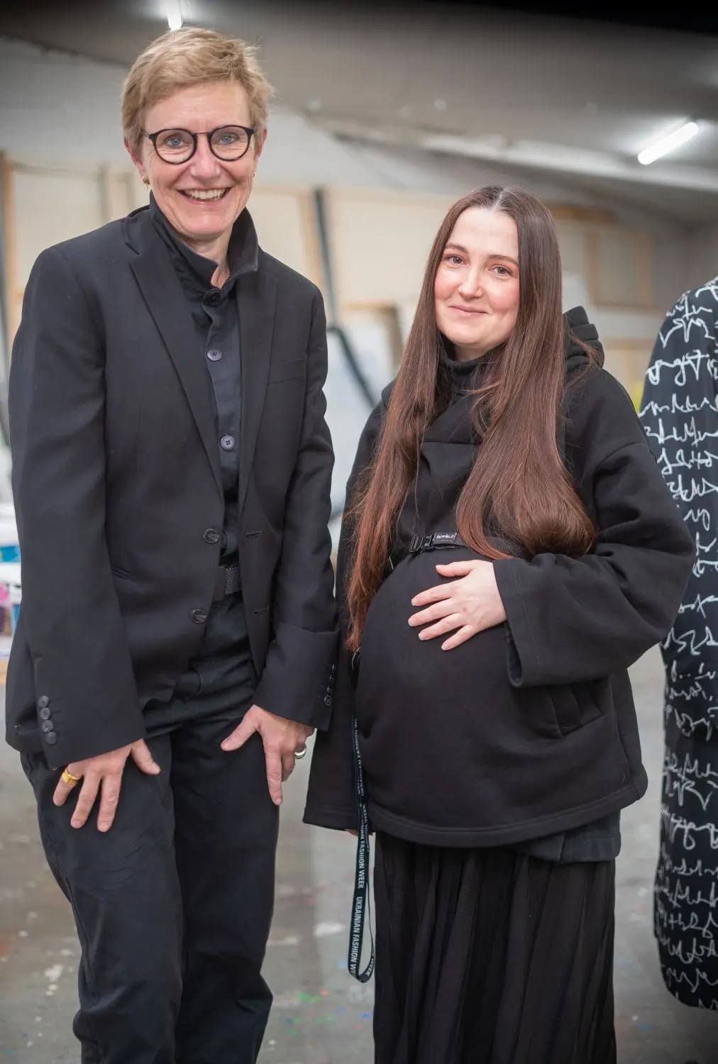 Marianne Hollenstein und Kateryna Biakova sind befreundet und haben gemeinsam eine Modekollektion gemacht.