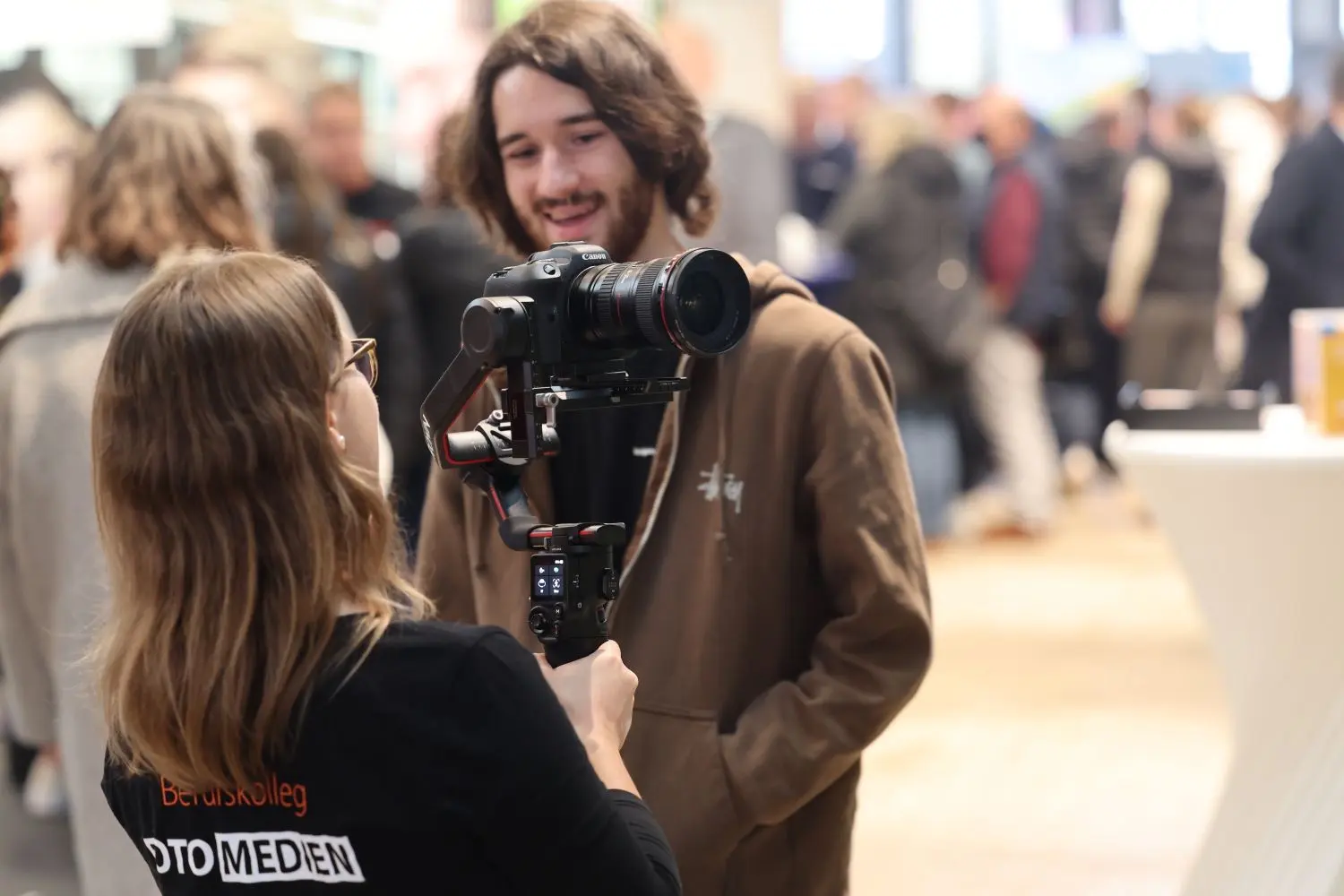 Mit 25 Betrieben, die sich präsentierten, war ein breites Spektrum der Berufsfelder abgedeckt.
