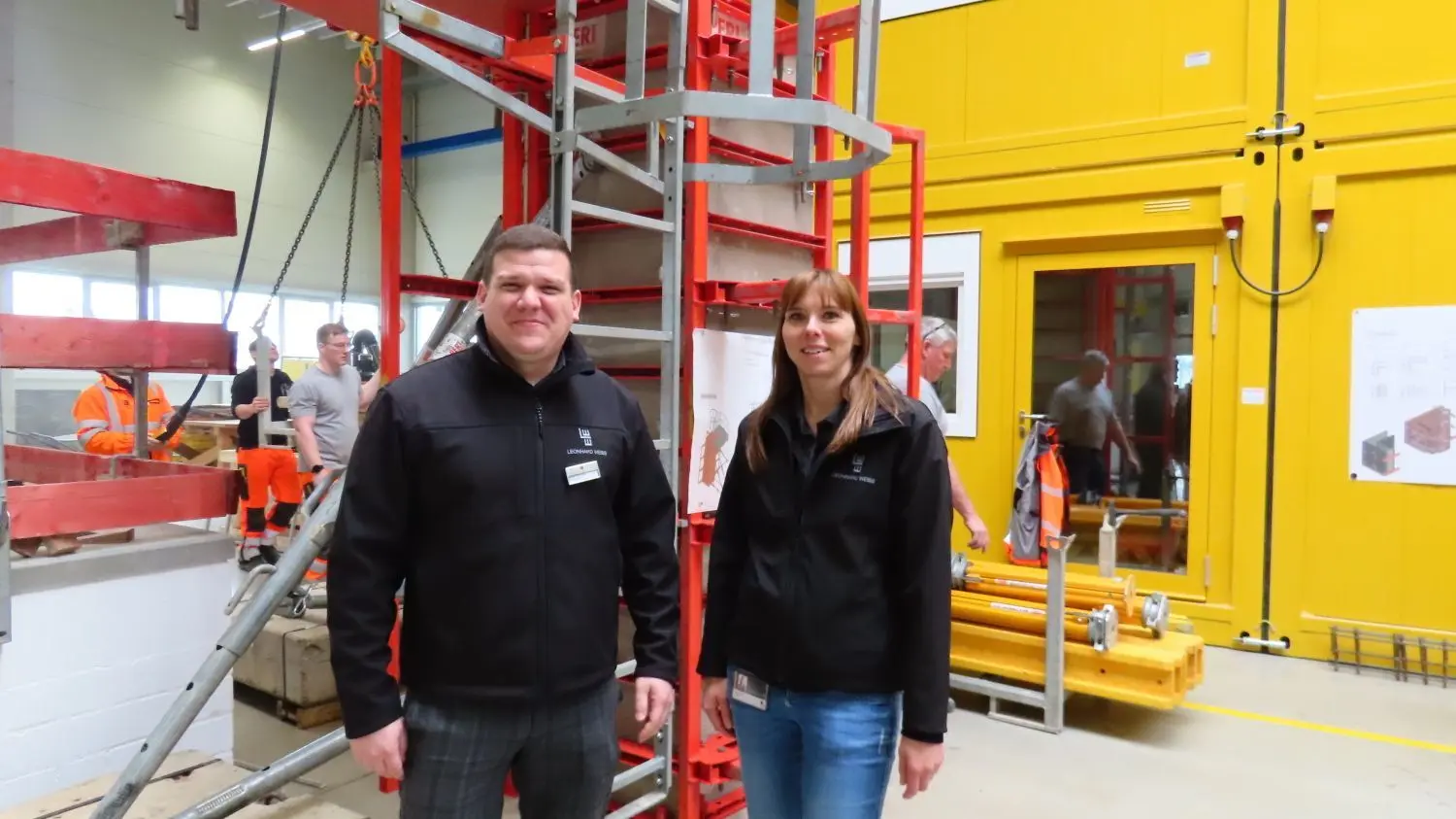 Azubi-Messe bei Leonhard Weiss im Ausbildungszentrum Satteldorf