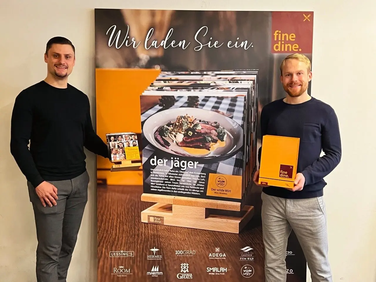 Haben sich eine Box mit kulinarischem Mehrwert ausgedacht: Lars Frindt (links) und Hannes Zanker.