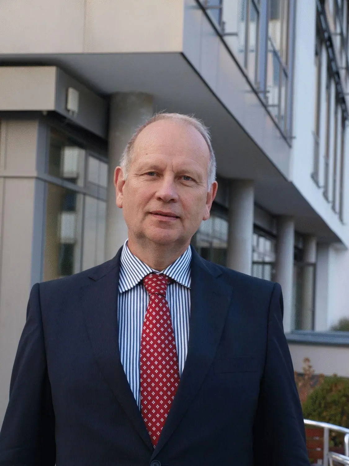 Dr. Ulrich Clever, Präsident der Landesärztekammer, sprach in Blaubeuren.