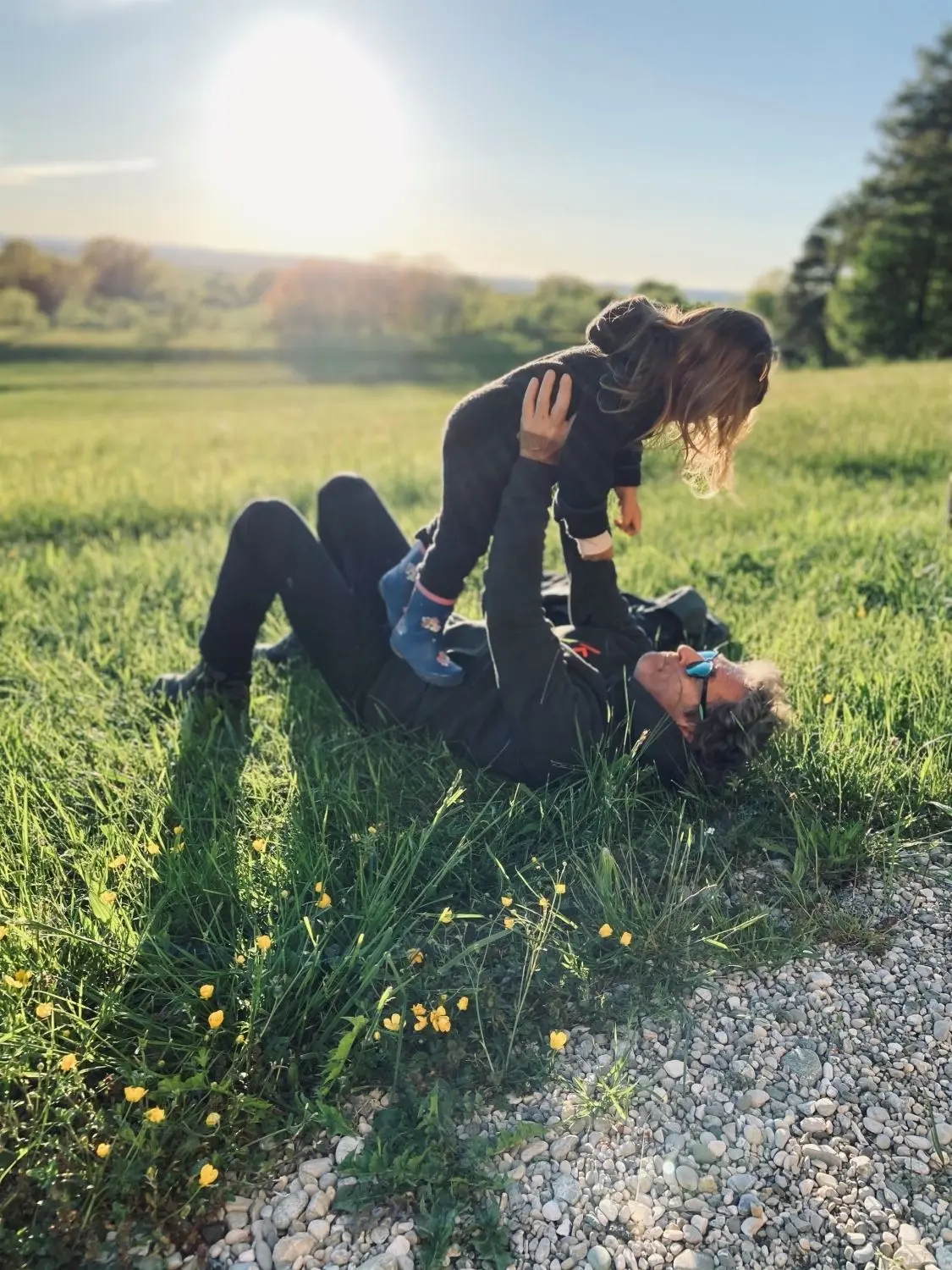 Die Zeit mit seiner kleinen Anouk kann Peter Maffay, der bereits erwachsene Kinder hat, besonders genießen. Foto: Hendrikje Balsmeyer !!!Achtung: Verwendung nur für Interview Seite VIER!!!!⇥