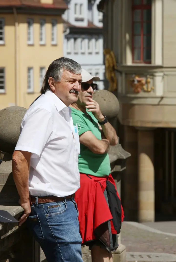 Robert Spoden ist der Herr der Haller Feste