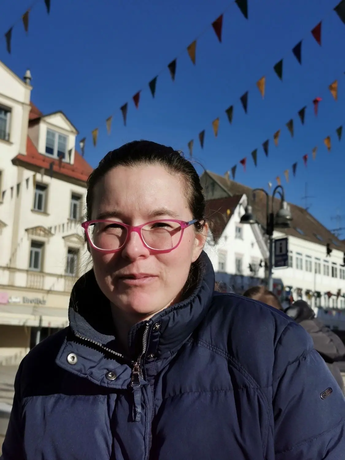 Alexandra Rapp hat Null Verständnis für den Streik, weil Erstklässler morgens im Dunkeln auf der Straße stehen und kein Bus kommt.