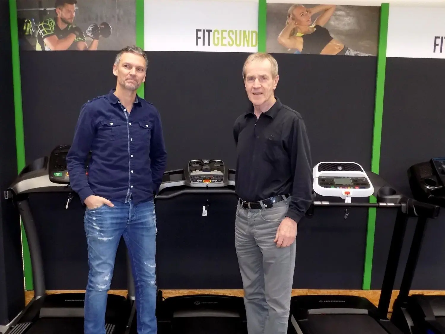 von links Roland Botzenhardt und Klaus Edling⇥