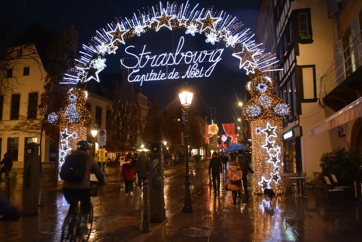 Die Weihnachtshauptstadt: Straßburg schmückt sich raus.