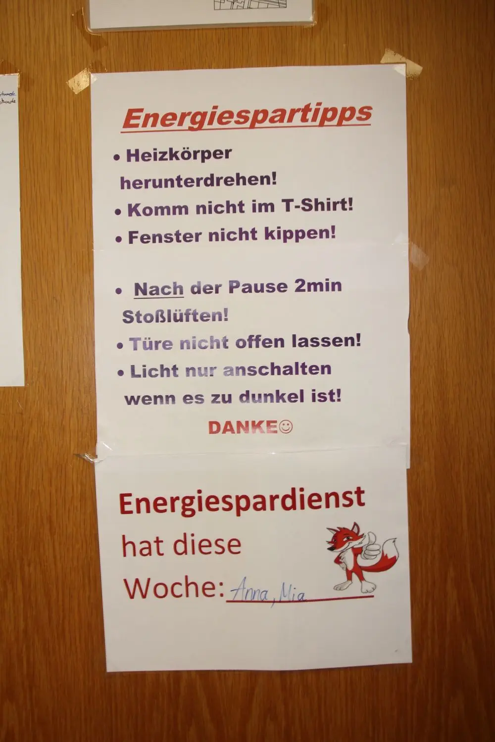 Energiesparprojekt Leonhard-Sachs-Schule Crailsheim: Schüler der Klasse 5b helfen, Energiekosten der Schule einzusparen.⇥