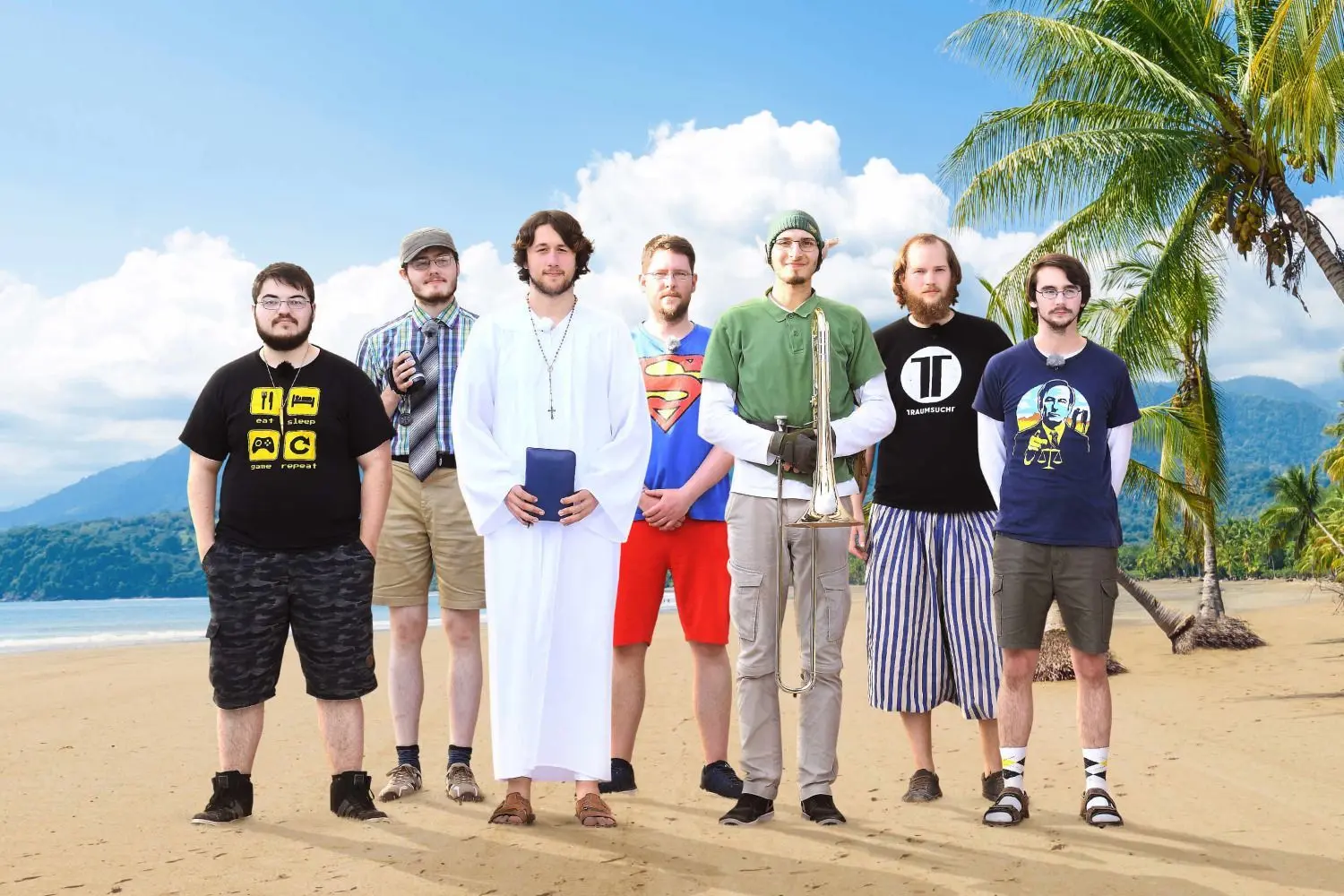 Das sind die sieben Nerds der zweiten Staffel „Beauty and the Nerd“.