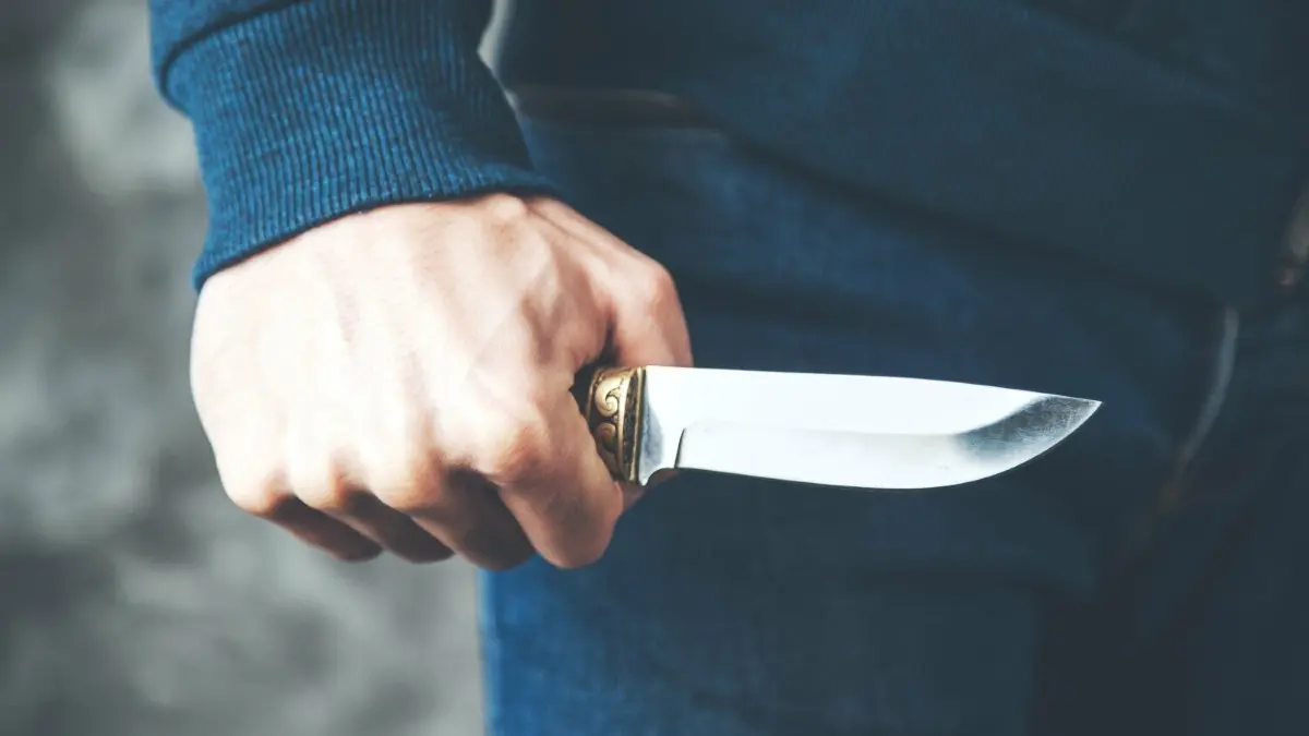 Ein Mann soll während eines Streits ein Küchenmesser gezogen haben. (Symbolbild)
Kriminalität, Verbrechen, Überfall, Messer, Symbolbild, Symbolfoto,
Foto: © Tiko/adobe.stock.com
Beachten: reserviert für die Lokal- und Regionalredaktionen Ulm und für das BW-Plus-Team