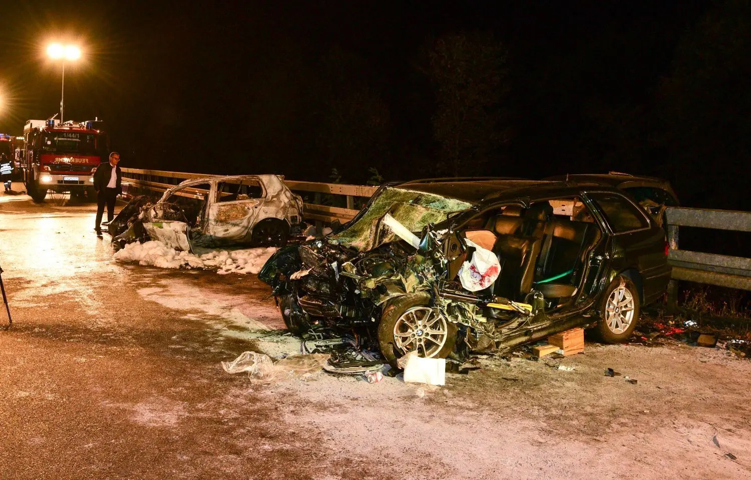 Bei diesem schweren Unfall in Nagold im Kreis Calw wurden zwei Männer getötet.
